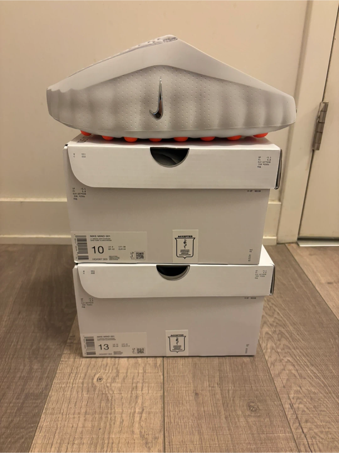 Nike Mind 001 Slide Light Smoke Grey Men’s