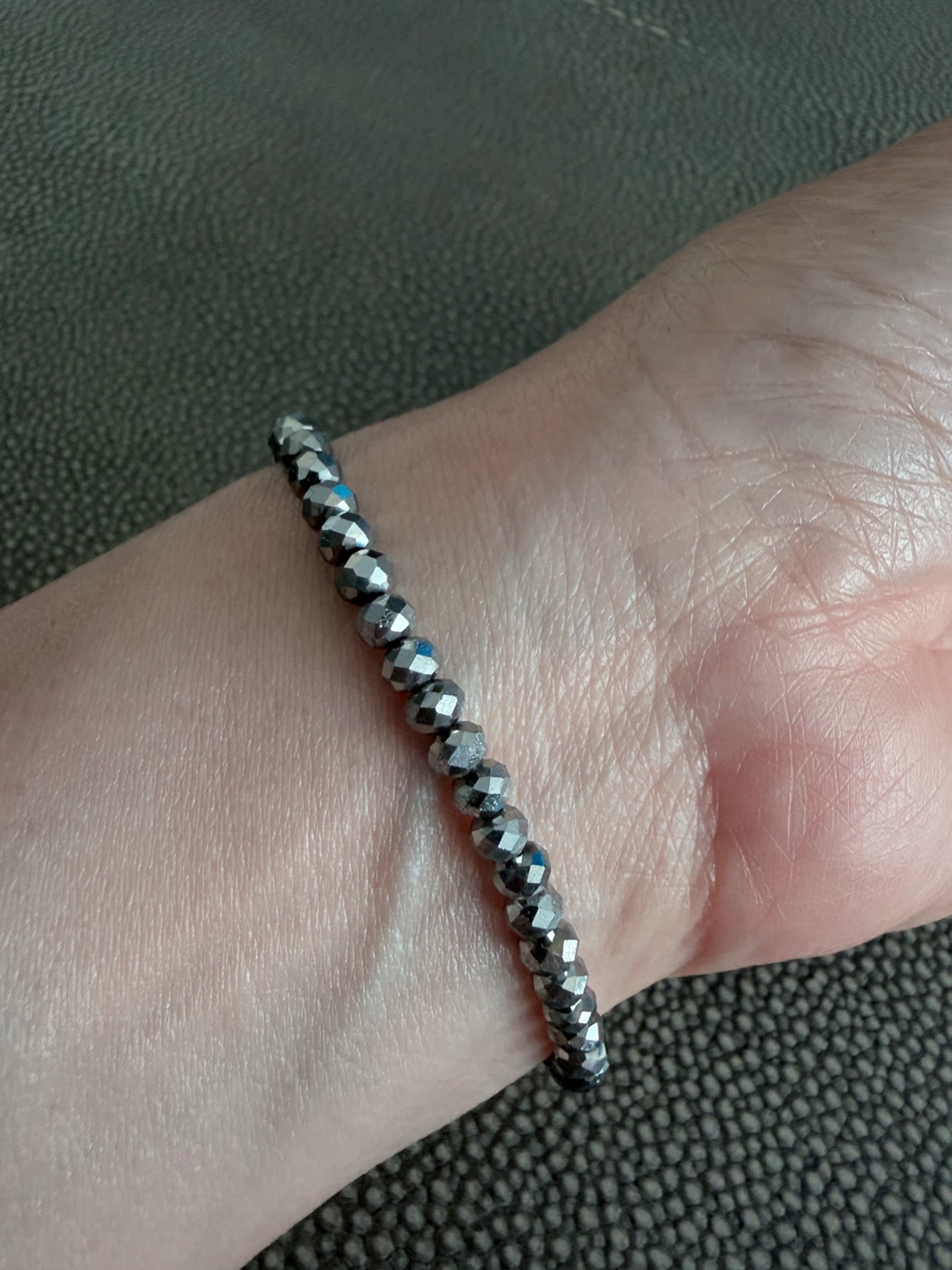 Beaded Bracelet with Hamsa Charm - photo 2