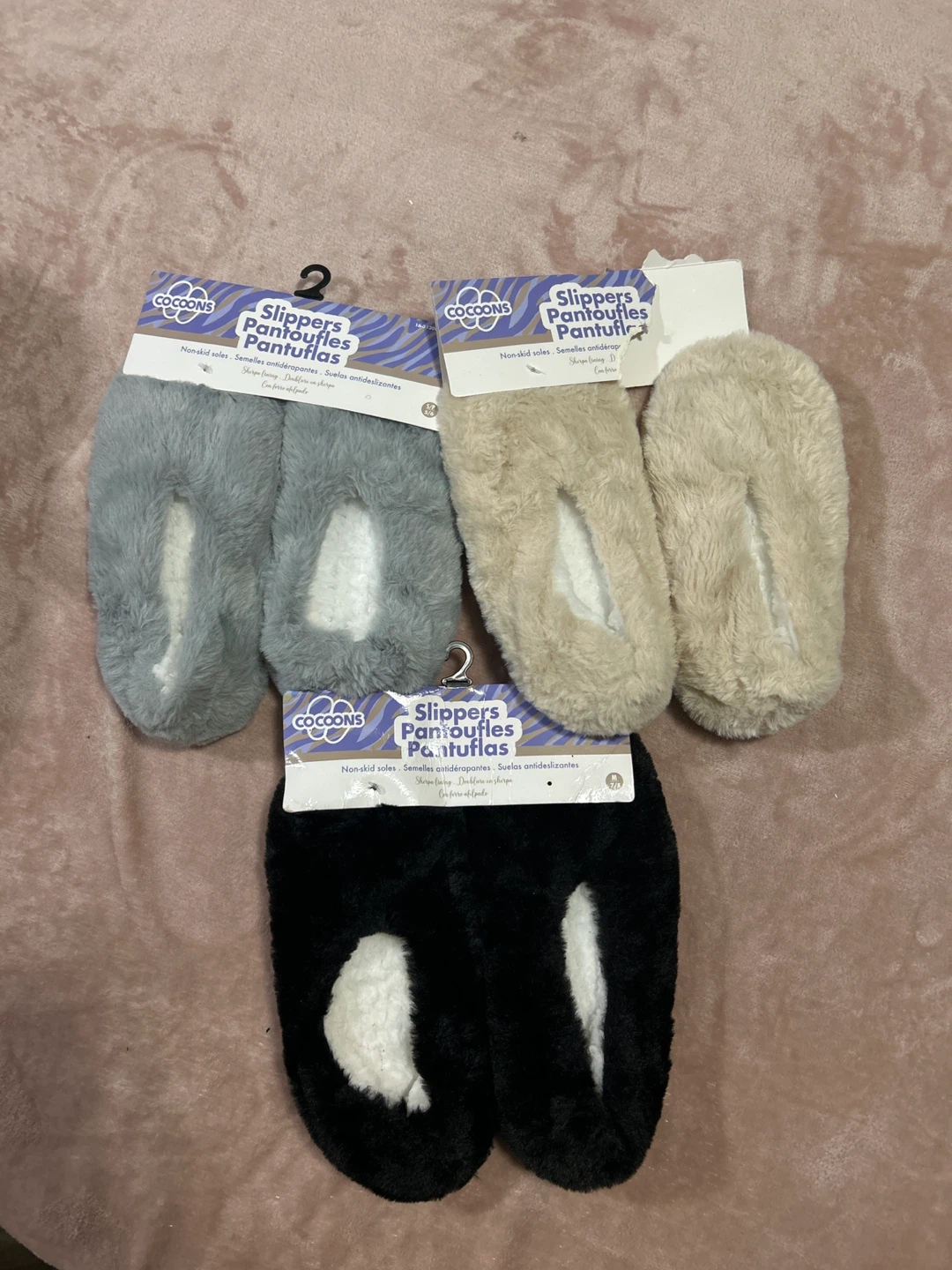 Cocoon Slippers - Sherpa Lined - Various Colours