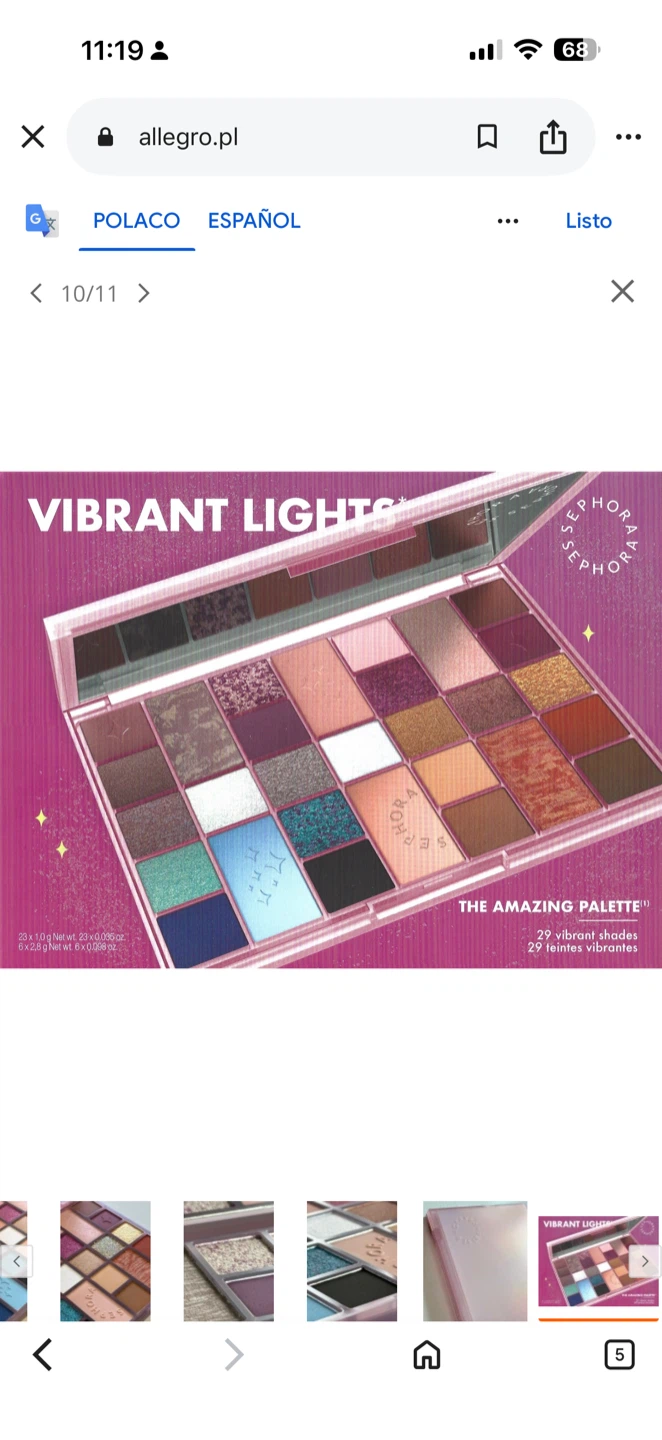 Sephora Vibrant Lights The Amazing Palette - photo 4