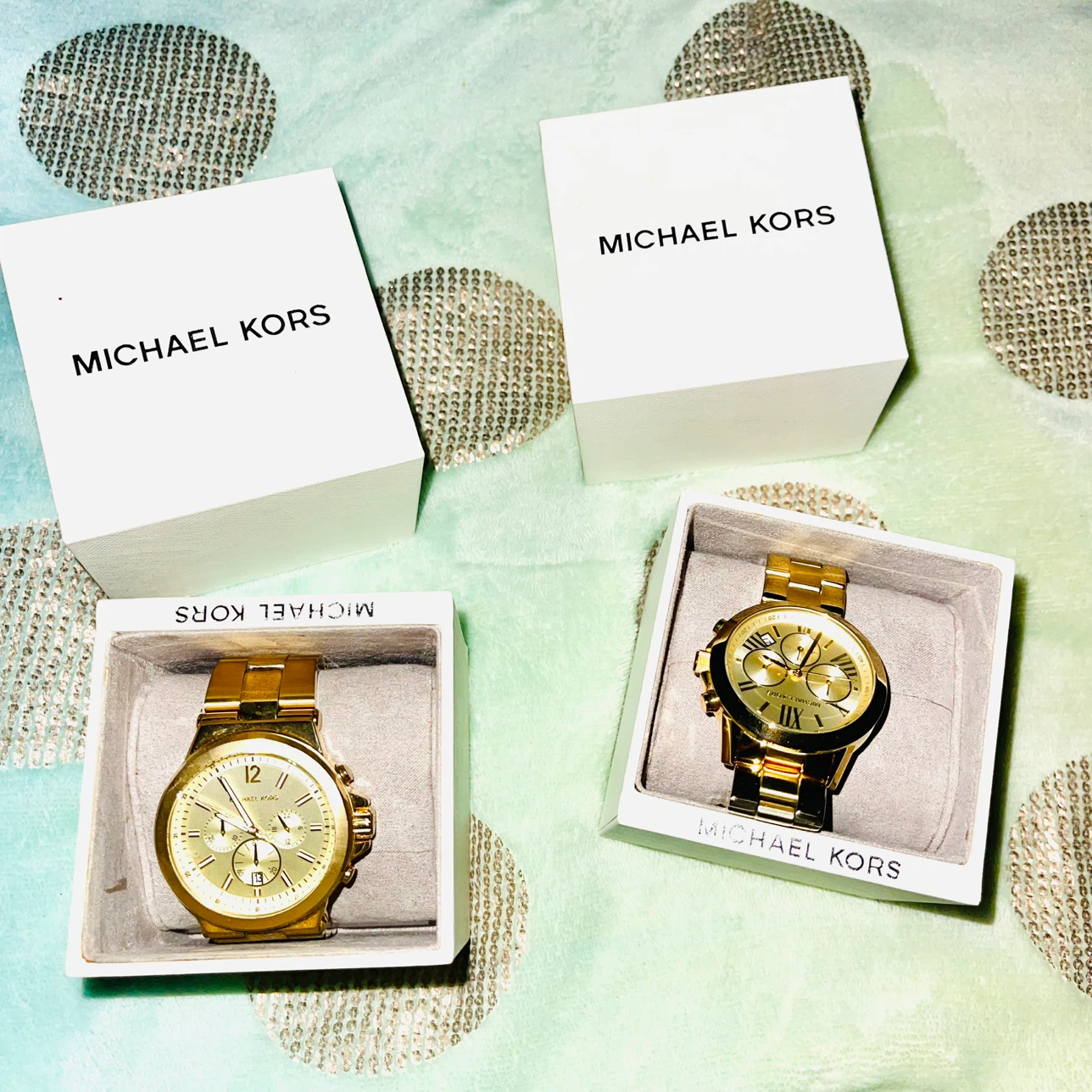 Michael Kors Gold Tone Ladies Watches (2)