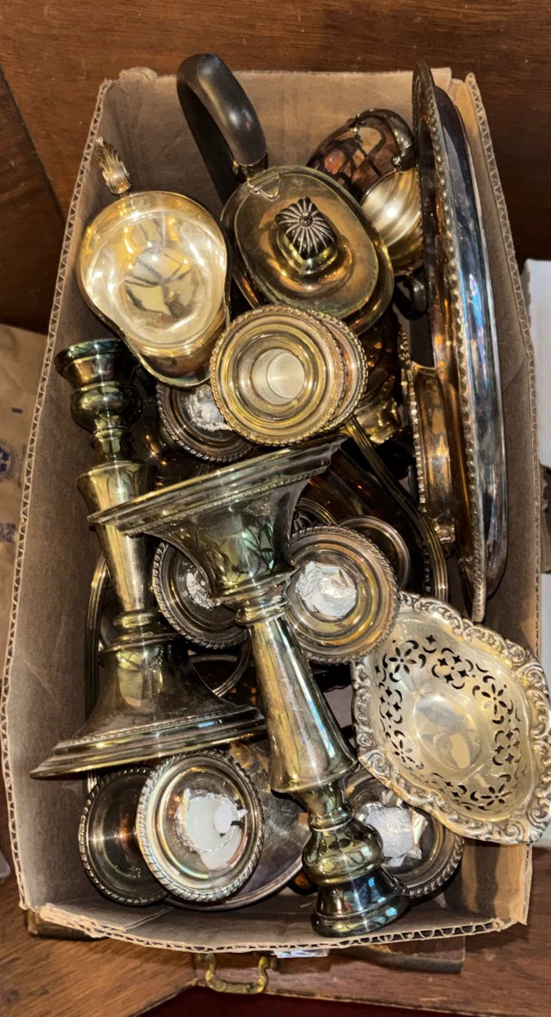 Assorted Silver sterling  and Decor