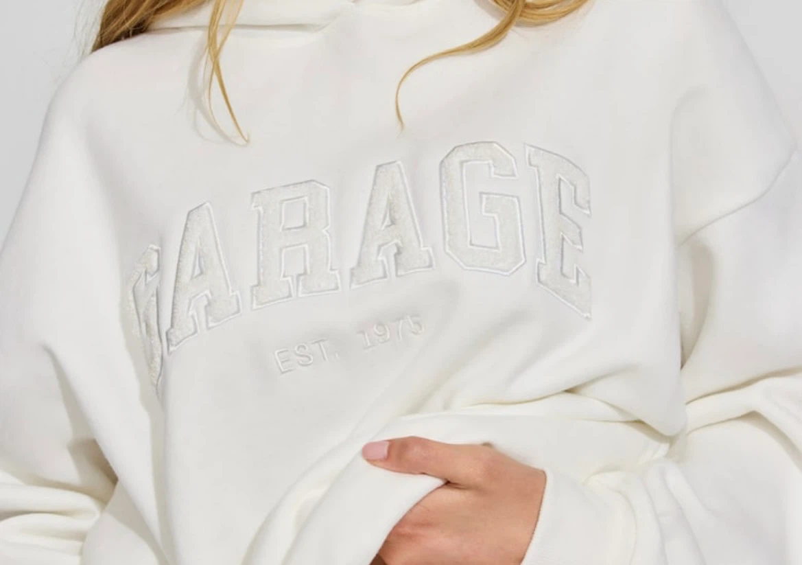 Garage Cream Hoodie