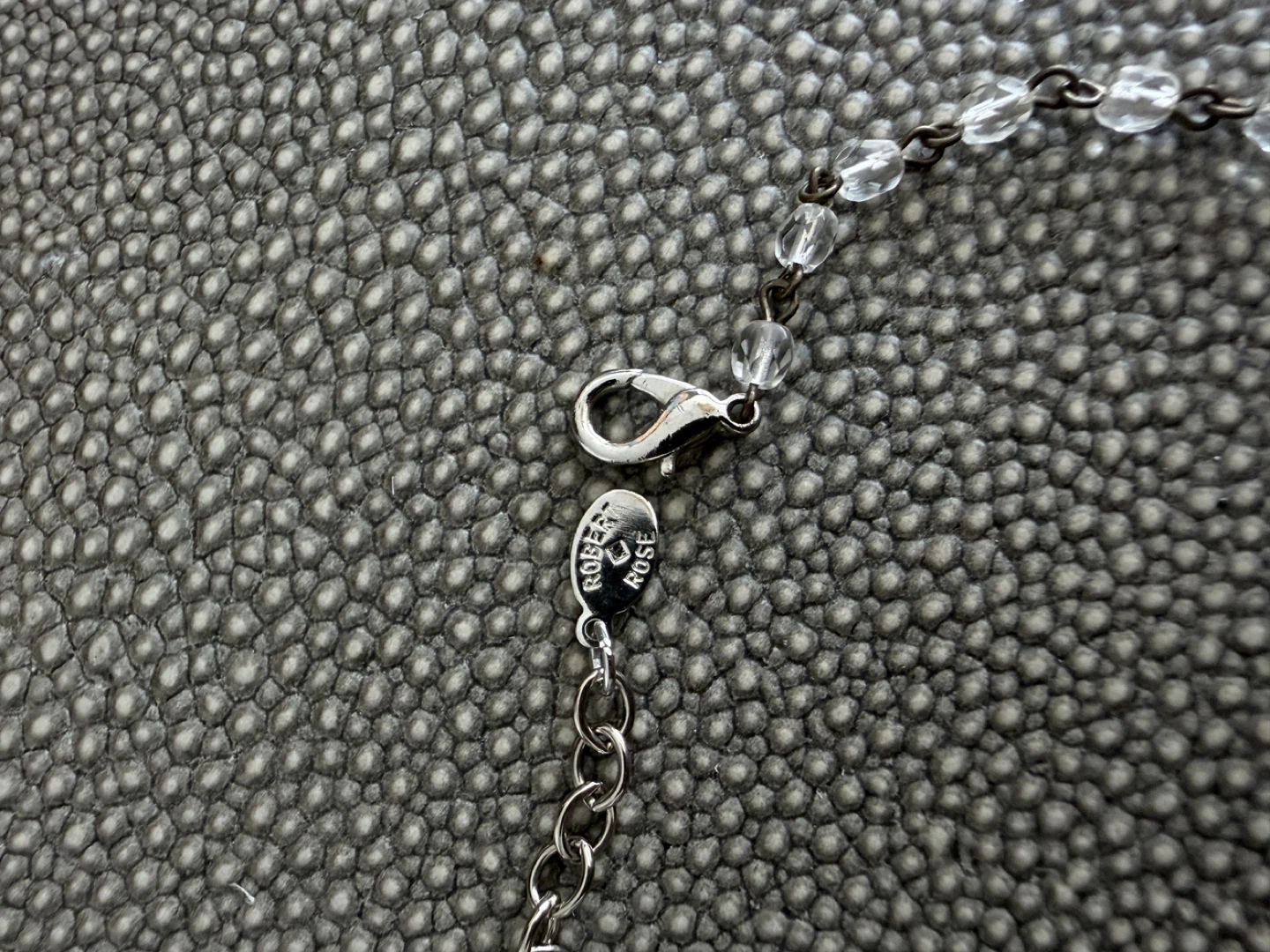 Robert Rose Beaded Necklace with Pendant - photo 2