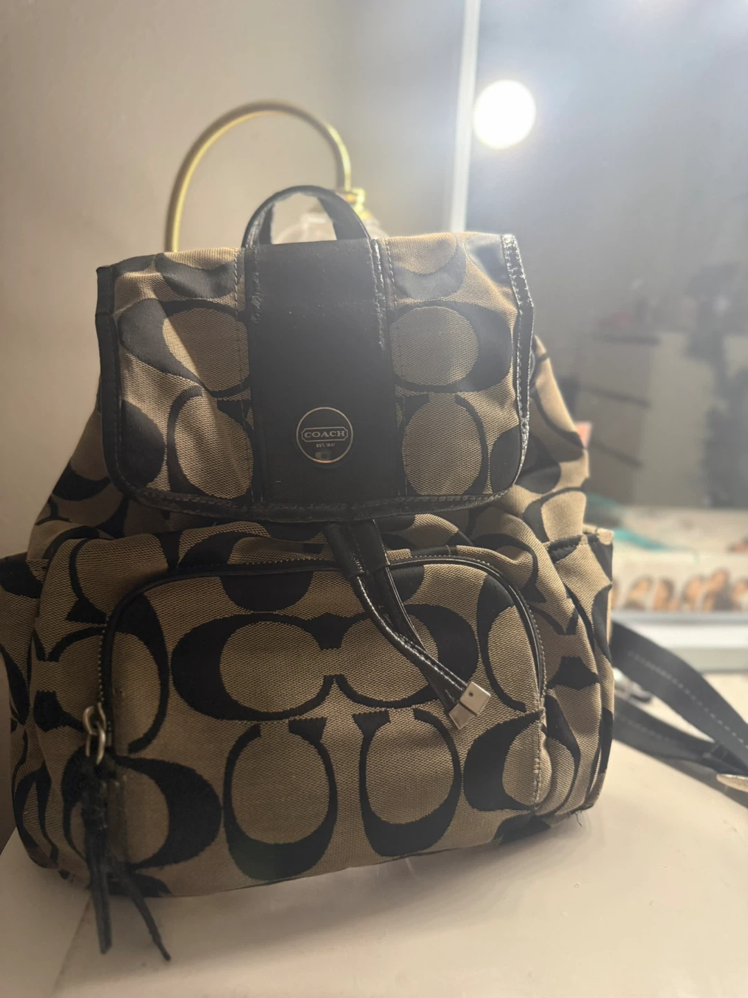 Coach vintage Signature C Backpack
