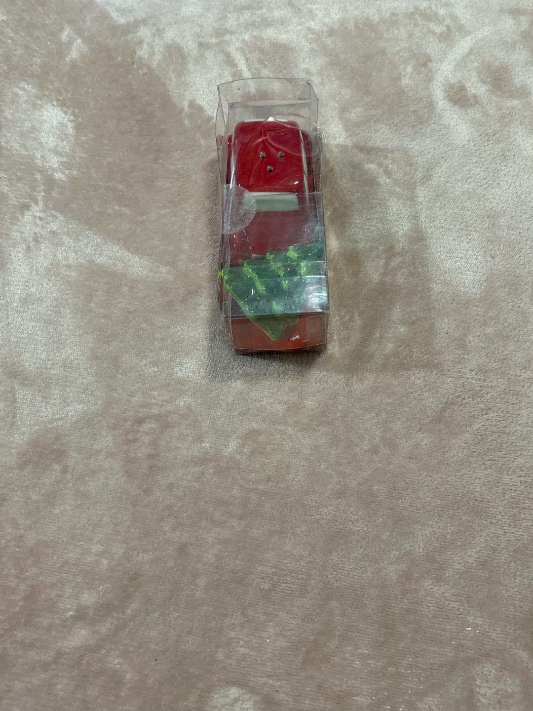 Red Car & Christmas Tree Salt and Pepper Shakers