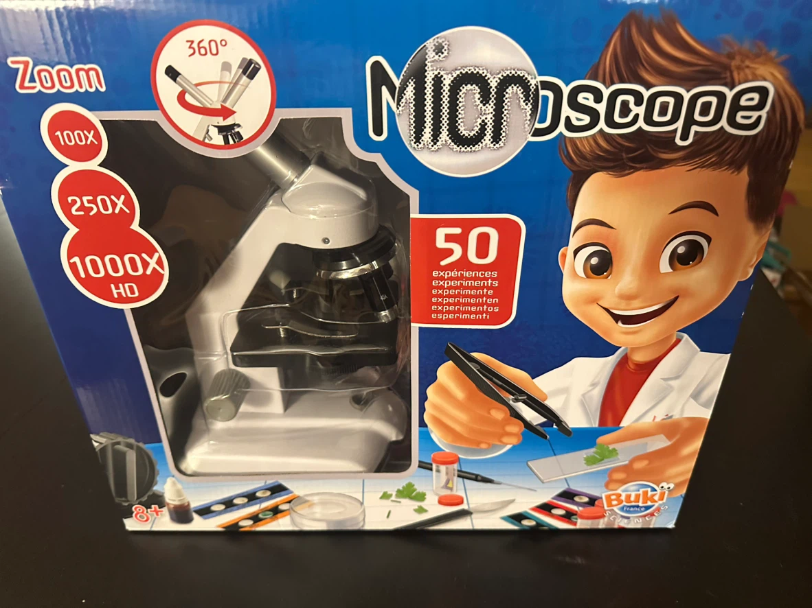 Buki Microscope with 50 Experiments