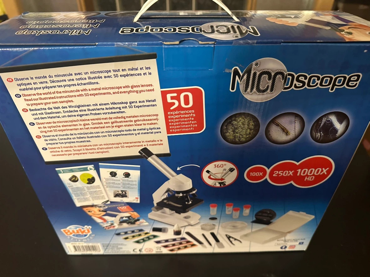 Buki Microscope with 50 Experiments - photo 2