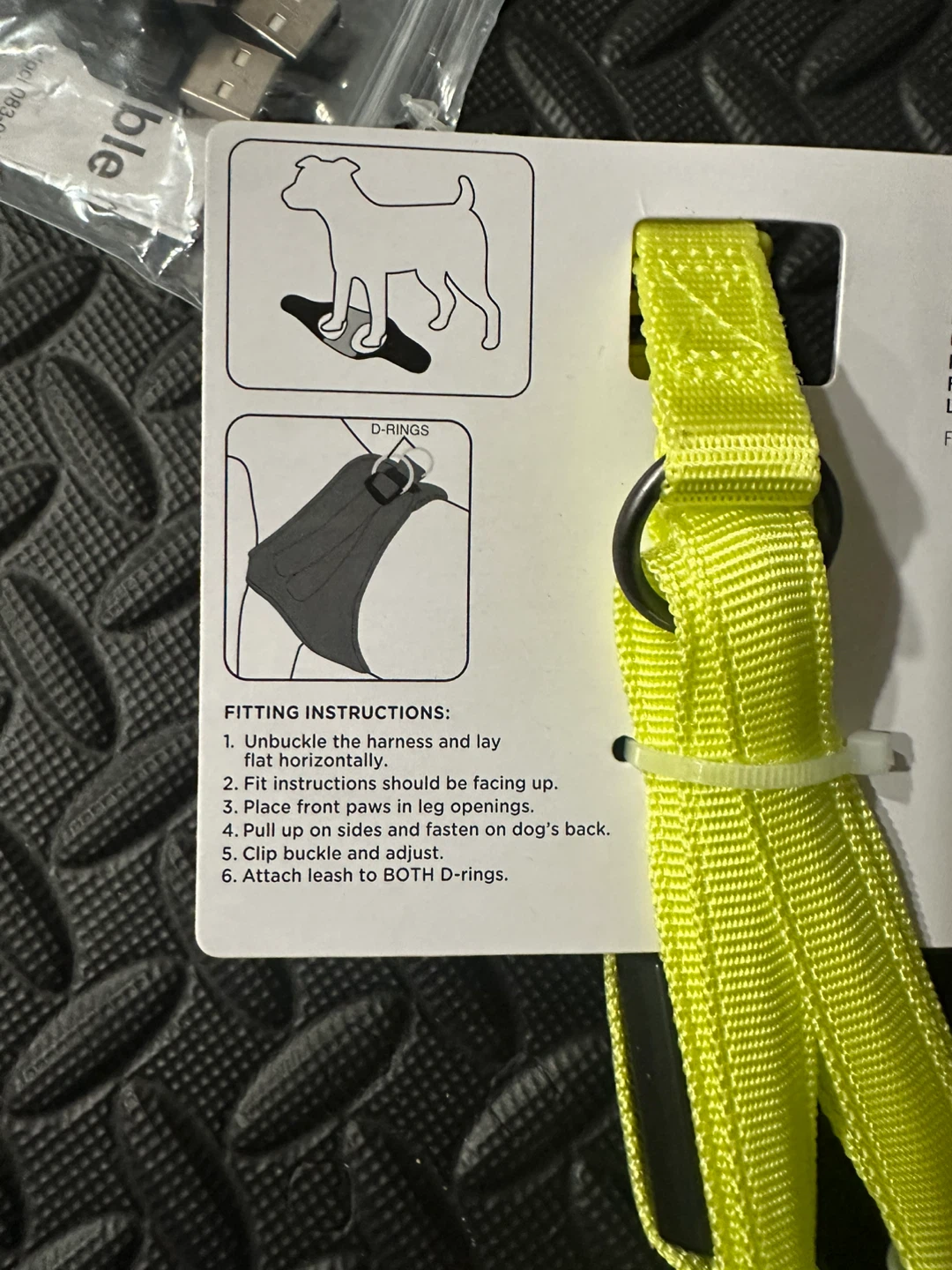 LED light dog harness SMALL - photo 4
