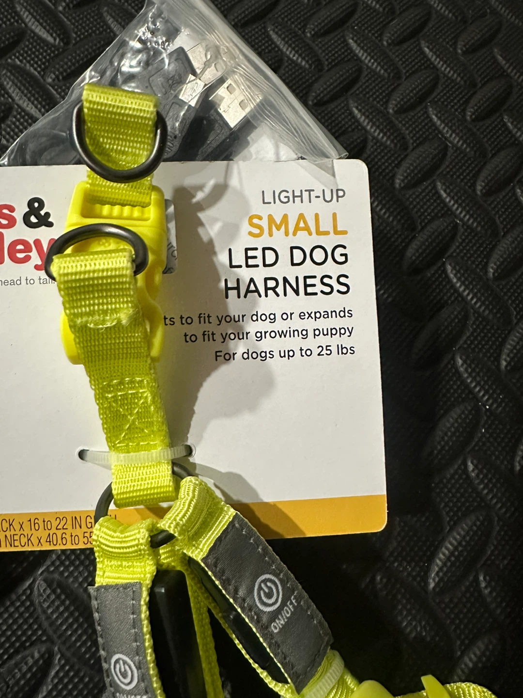 LED light dog harness SMALL - photo 5