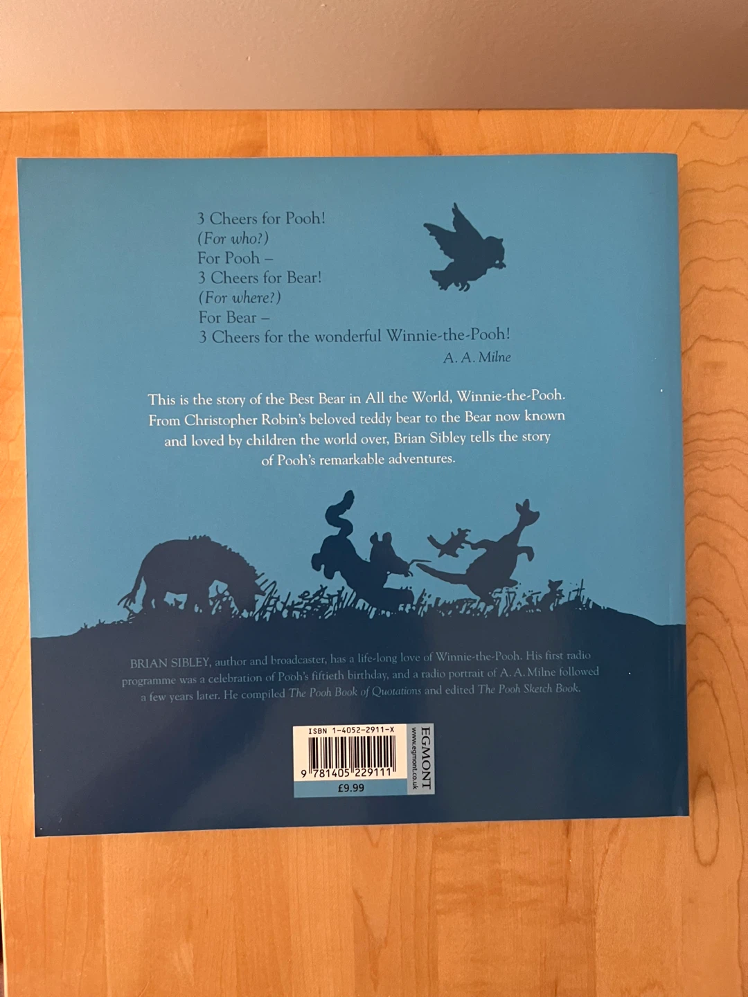Three Cheers for Pooh by Brian Sibley Book - photo 2