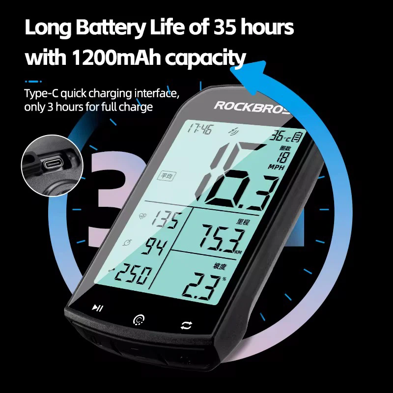 GPS Bike Computer M1