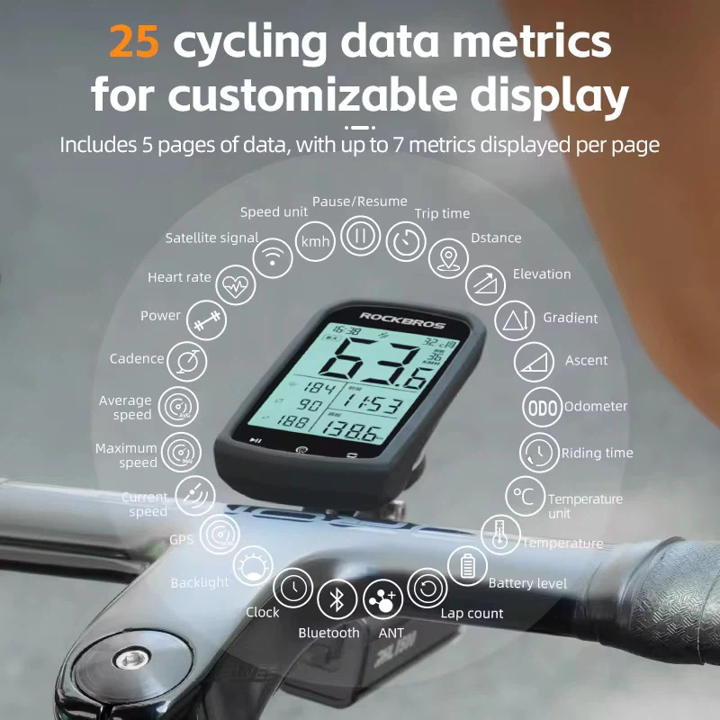 GPS Bike Computer M1 - photo 2