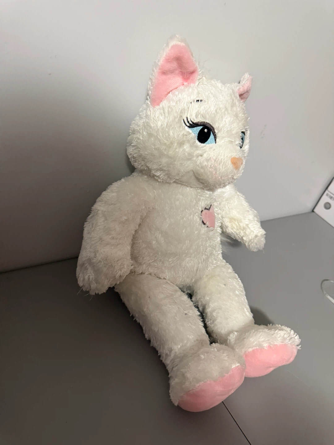 Build A Bear White Sassy Kitty Marie The Aristocats Retired - photo 2