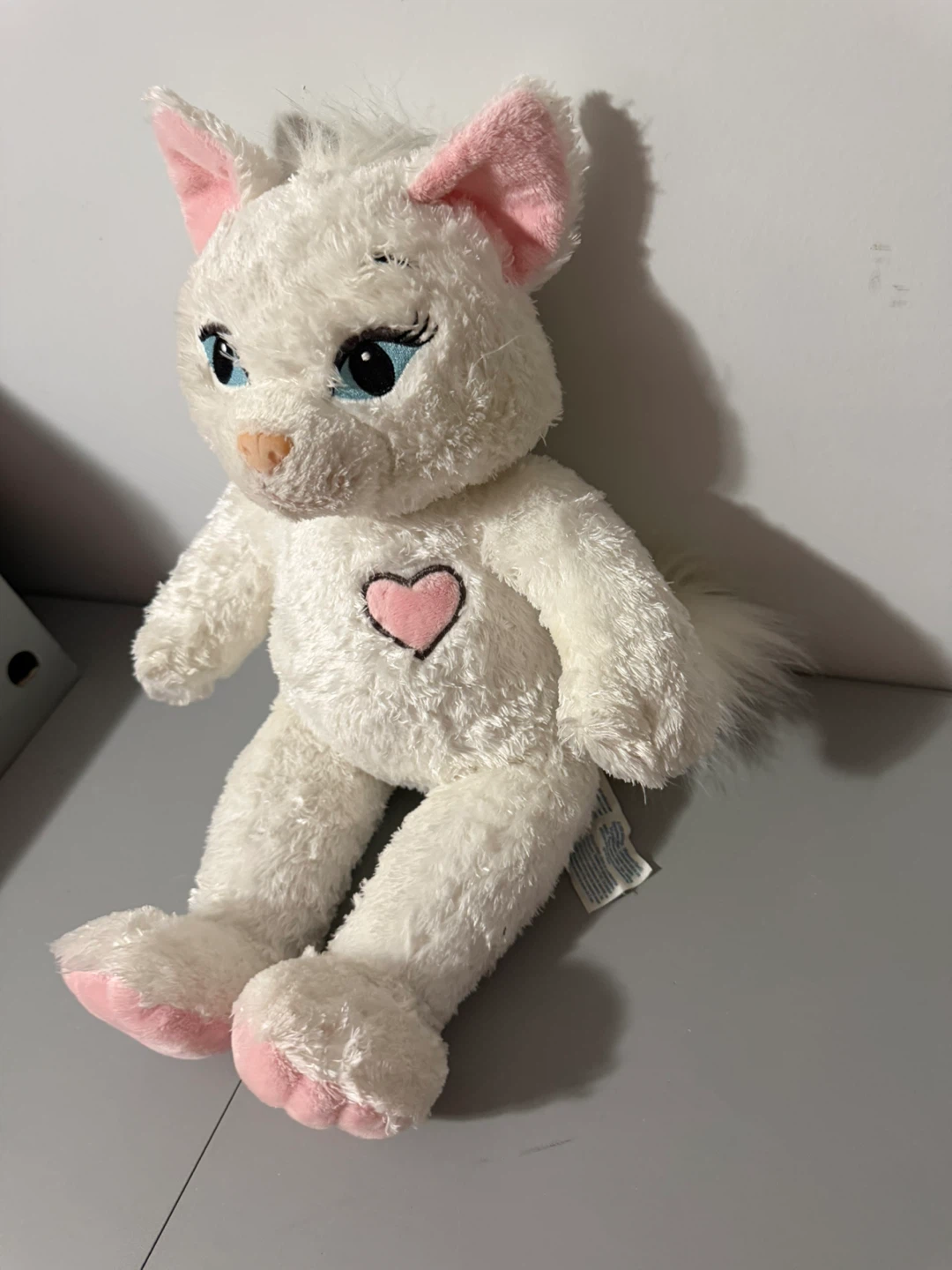 Build A Bear White Sassy Kitty Marie The Aristocats Retired - photo 3