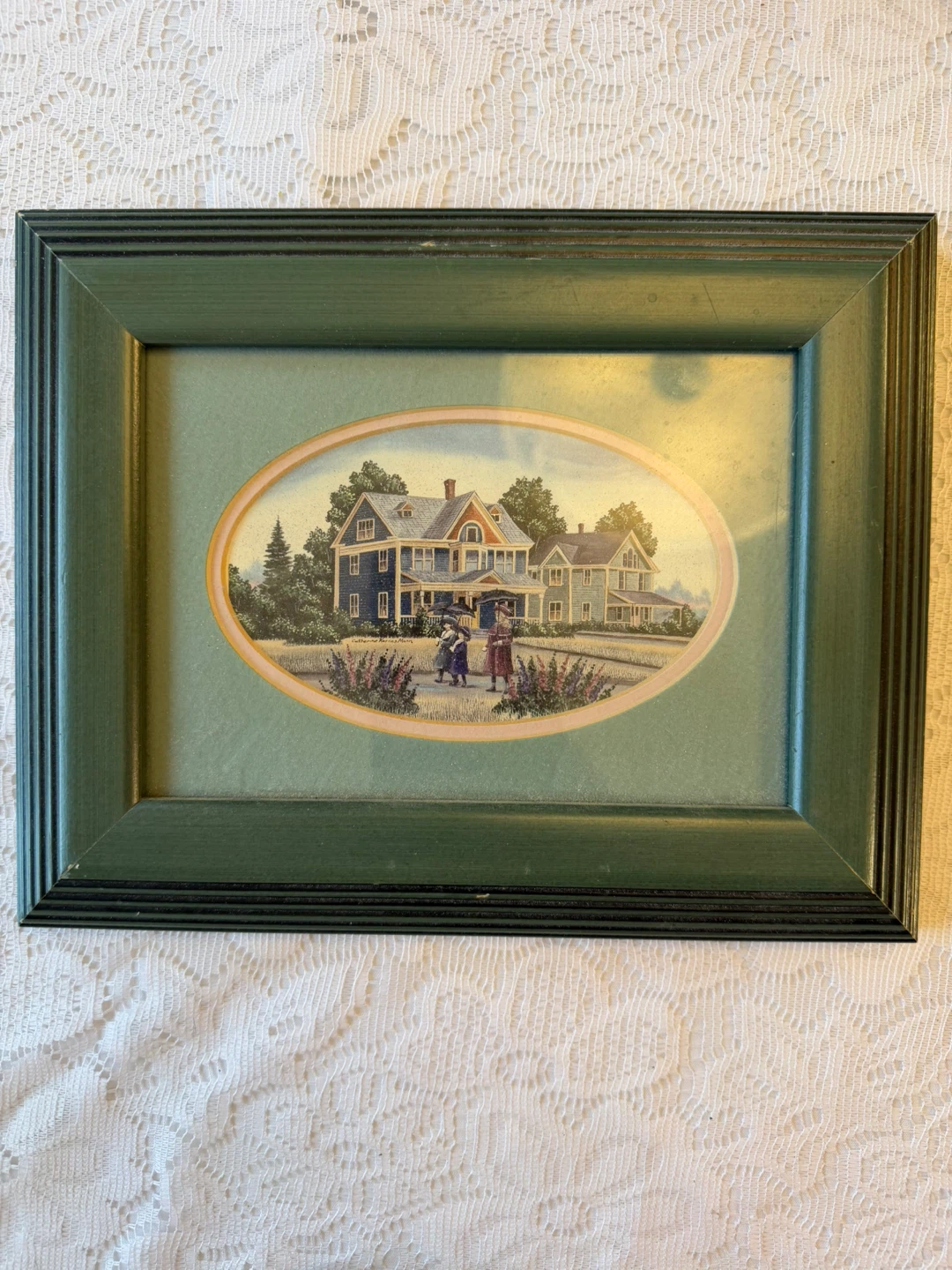 Vintage Framed Wall Art Set of 3 - Country Scenes - photo 2