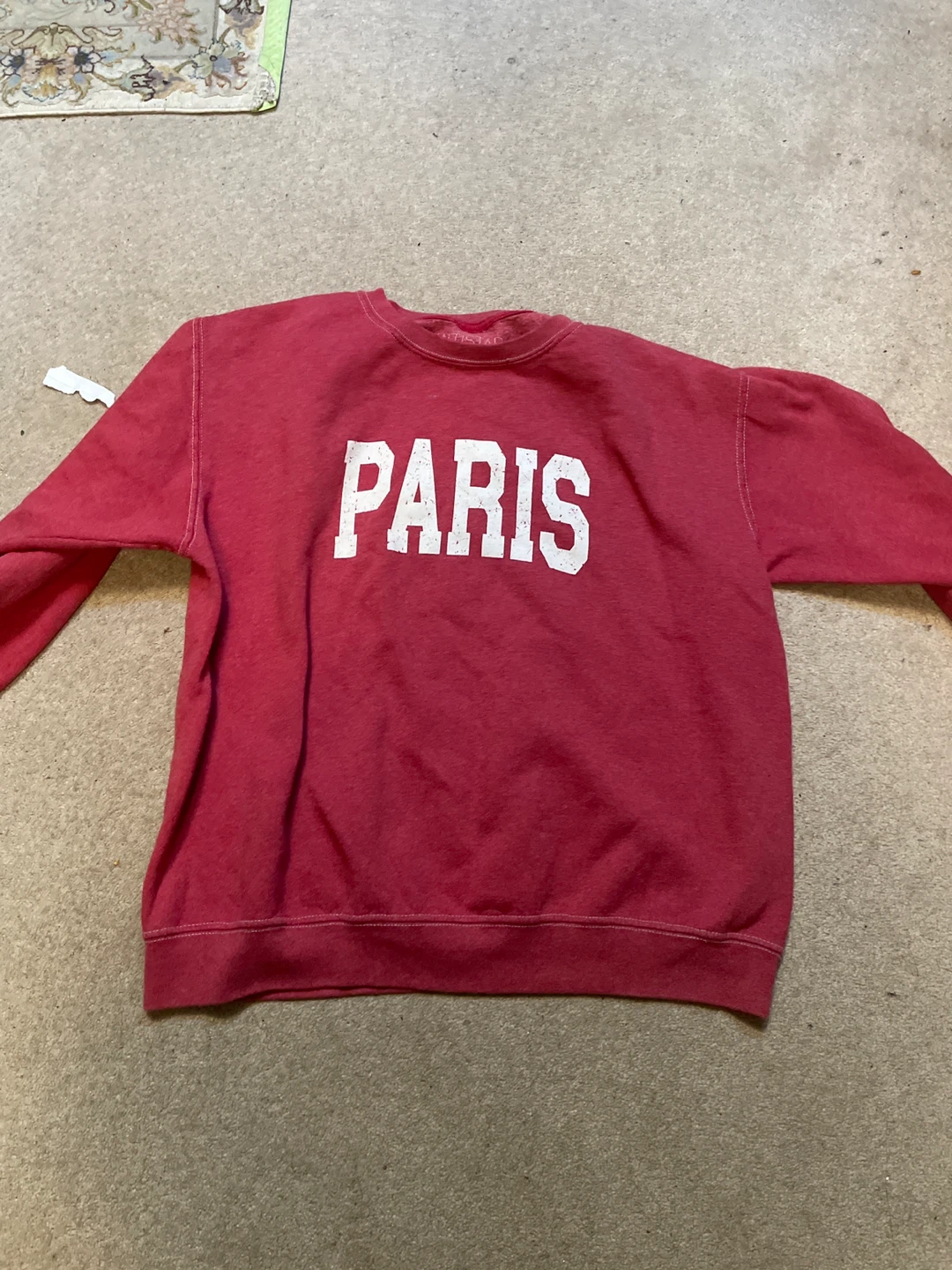 Red Paris sweater