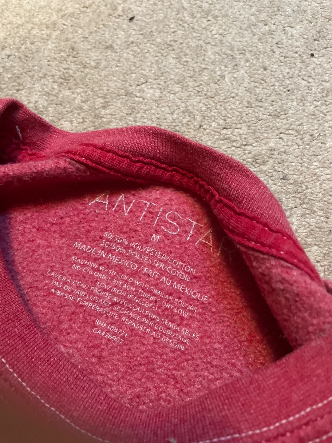 Red Paris sweater - photo 2