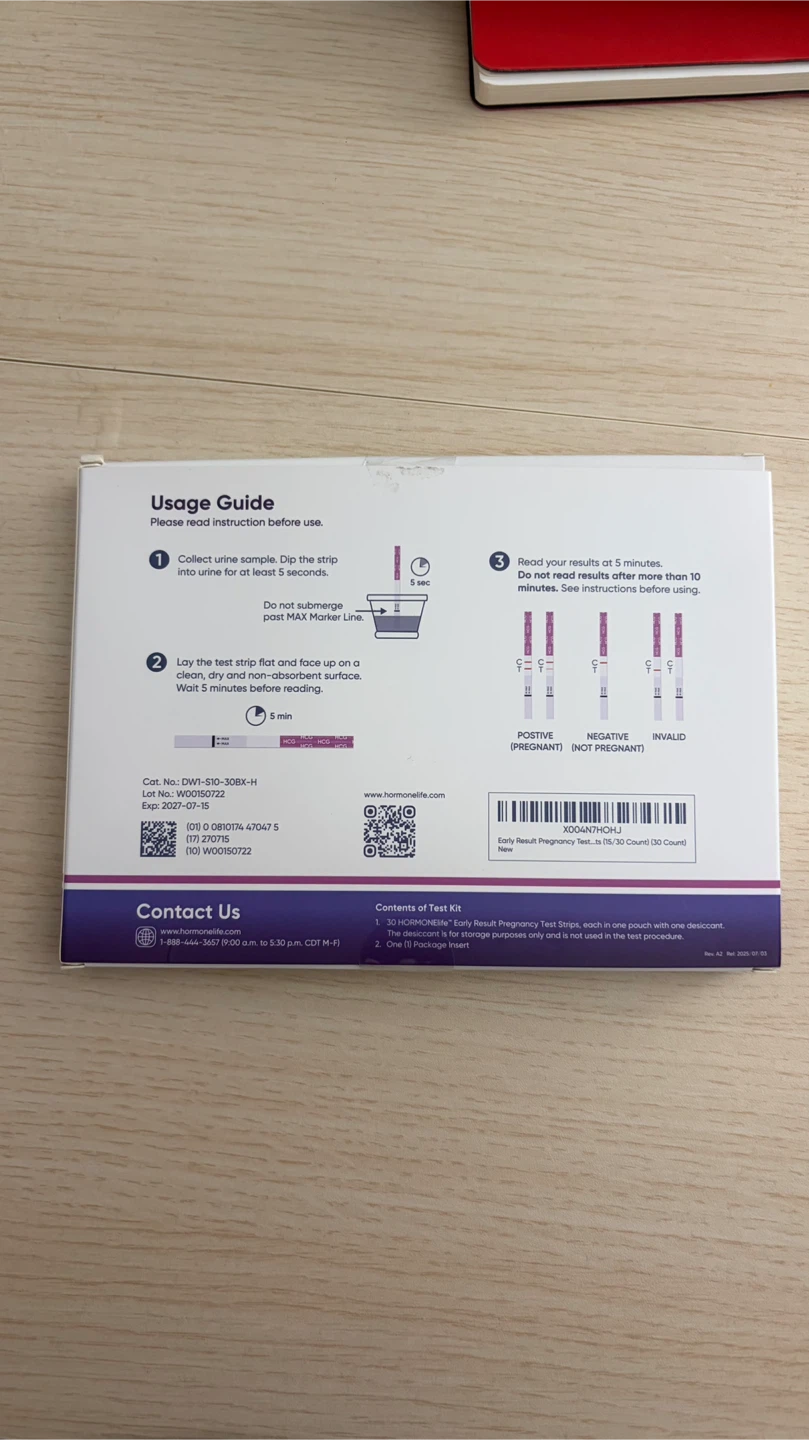 HormoneLife Pregnancy Test Strips and Ovulation Test Strips - photo 2