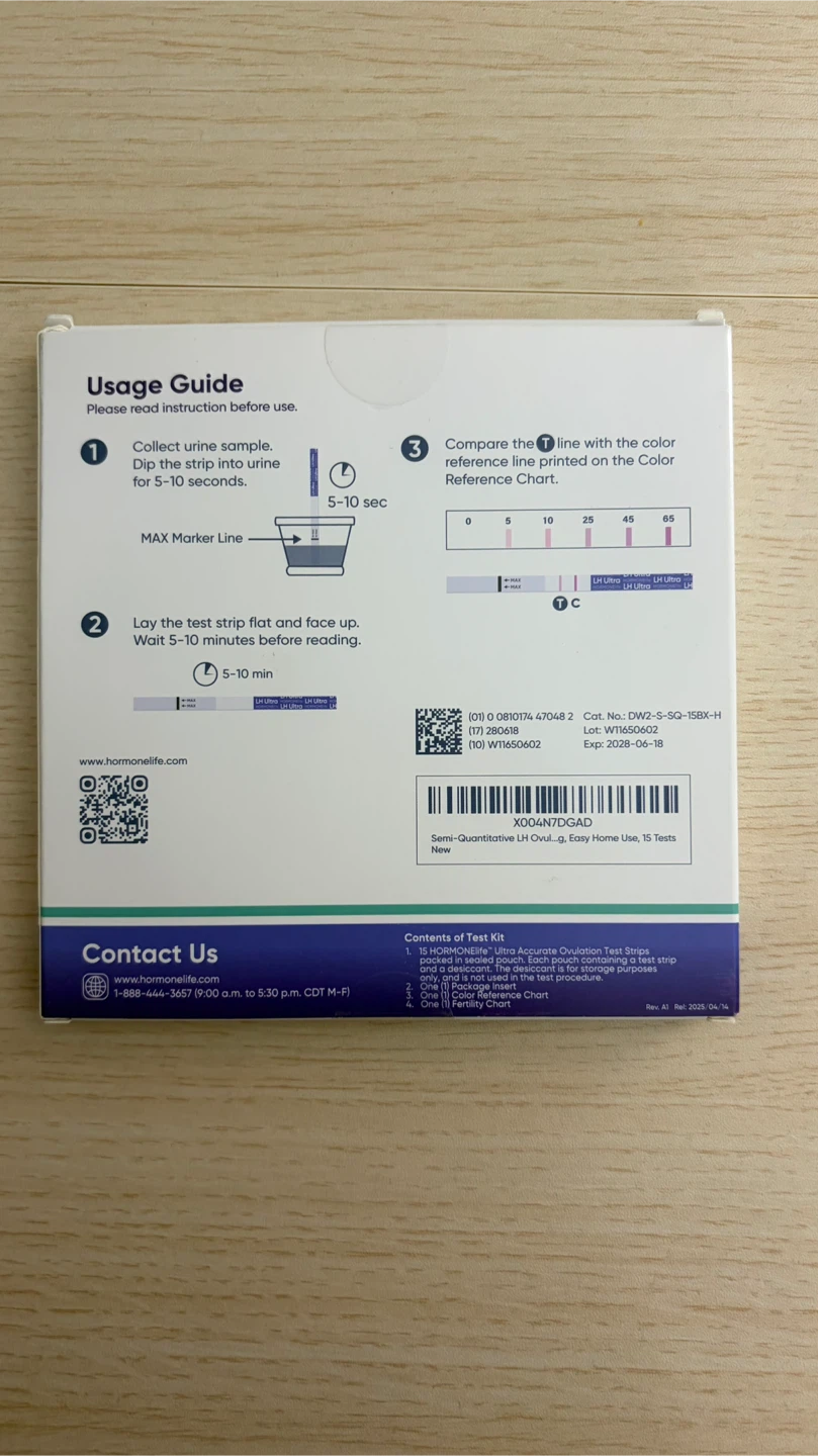 HormoneLife Pregnancy Test Strips and Ovulation Test Strips - photo 4