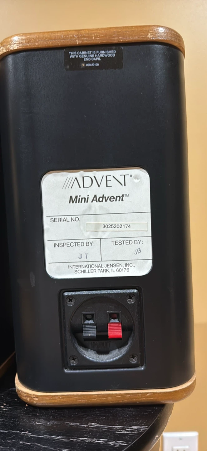 Advent Mini Advent Bookshelf Speakers - photo 4