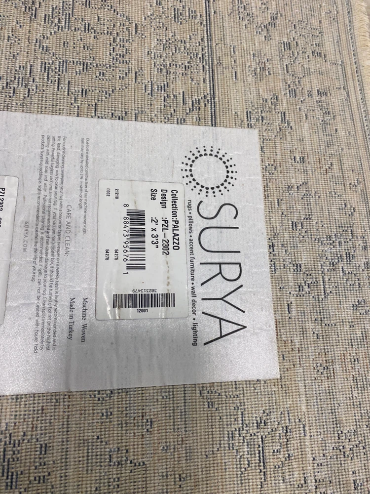 Surya Palazzo Rug 2' 3" x 2' - photo 3