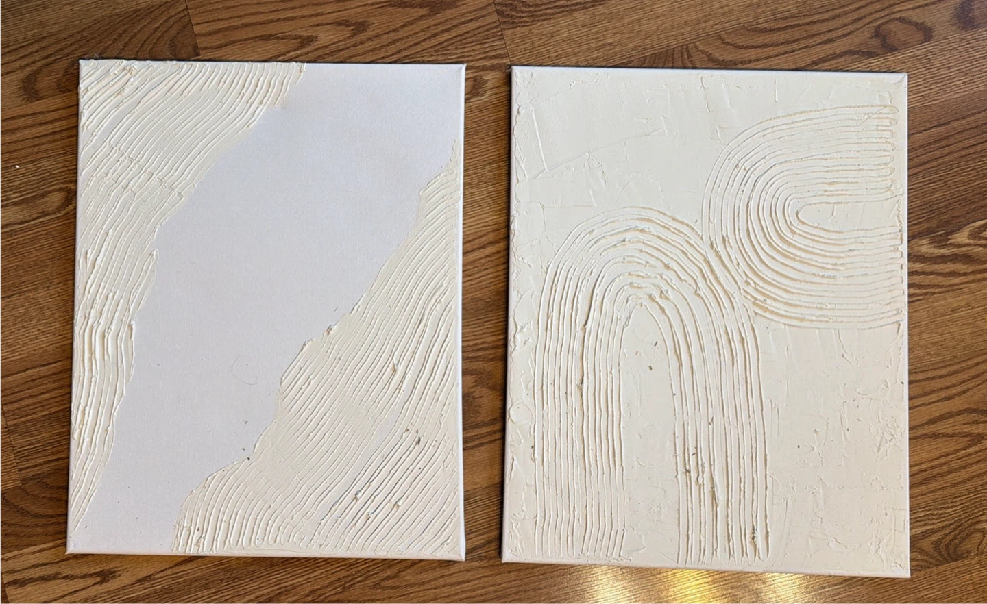 Textured Organic Wall Art Canvas Set (2 pcs)