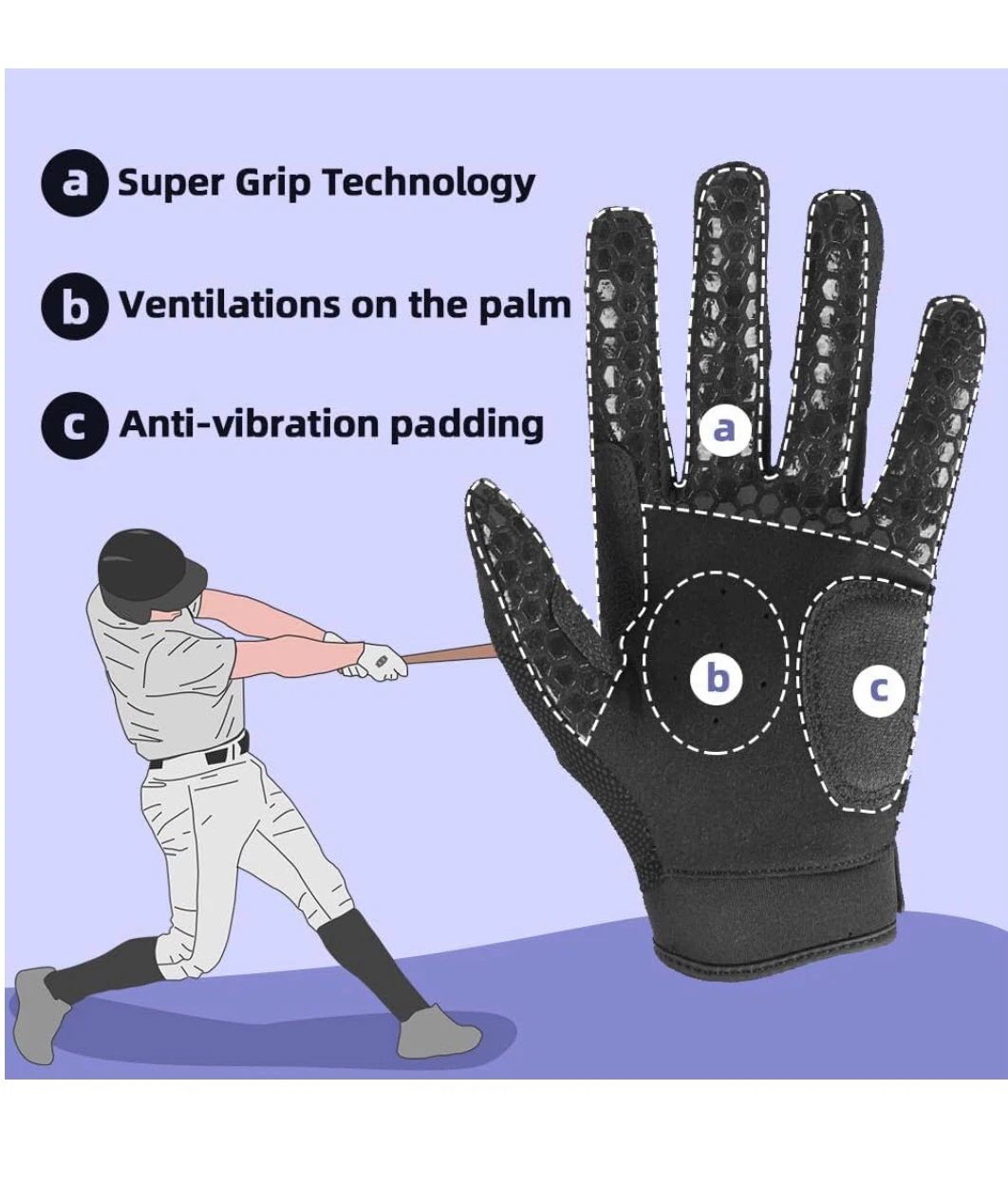 New Football Gloves Youth and Adult - photo 4