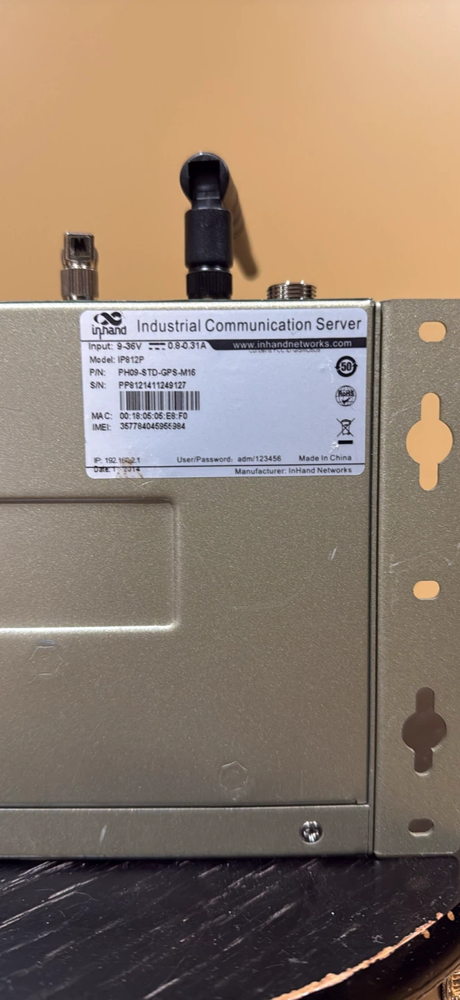 InHand Networks Industrial Communication Server IP800 - photo 4