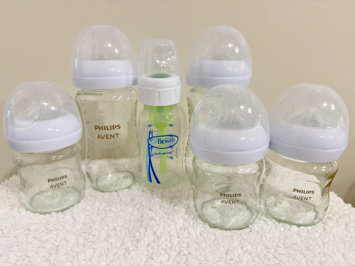 Philips Avent Glass Baby Bottles