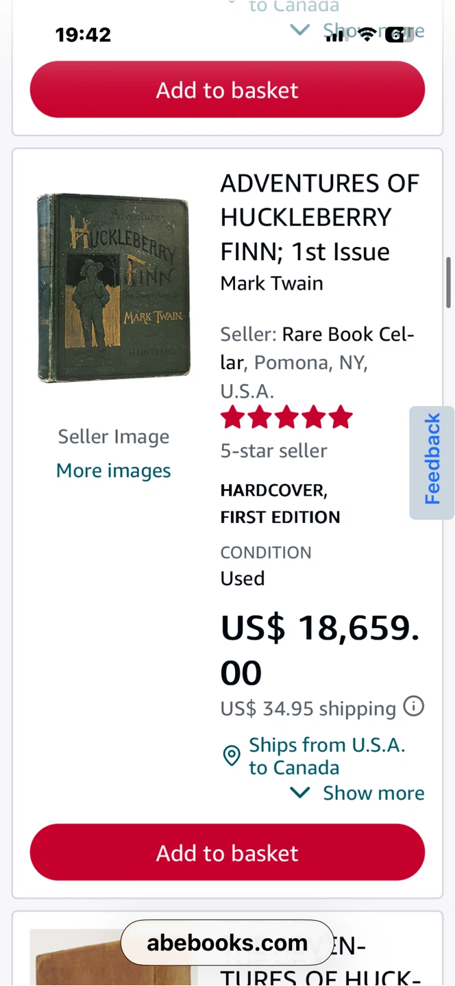 Adventures of Huckleberry Finn by Mark Twain - Illustrated - photo 5