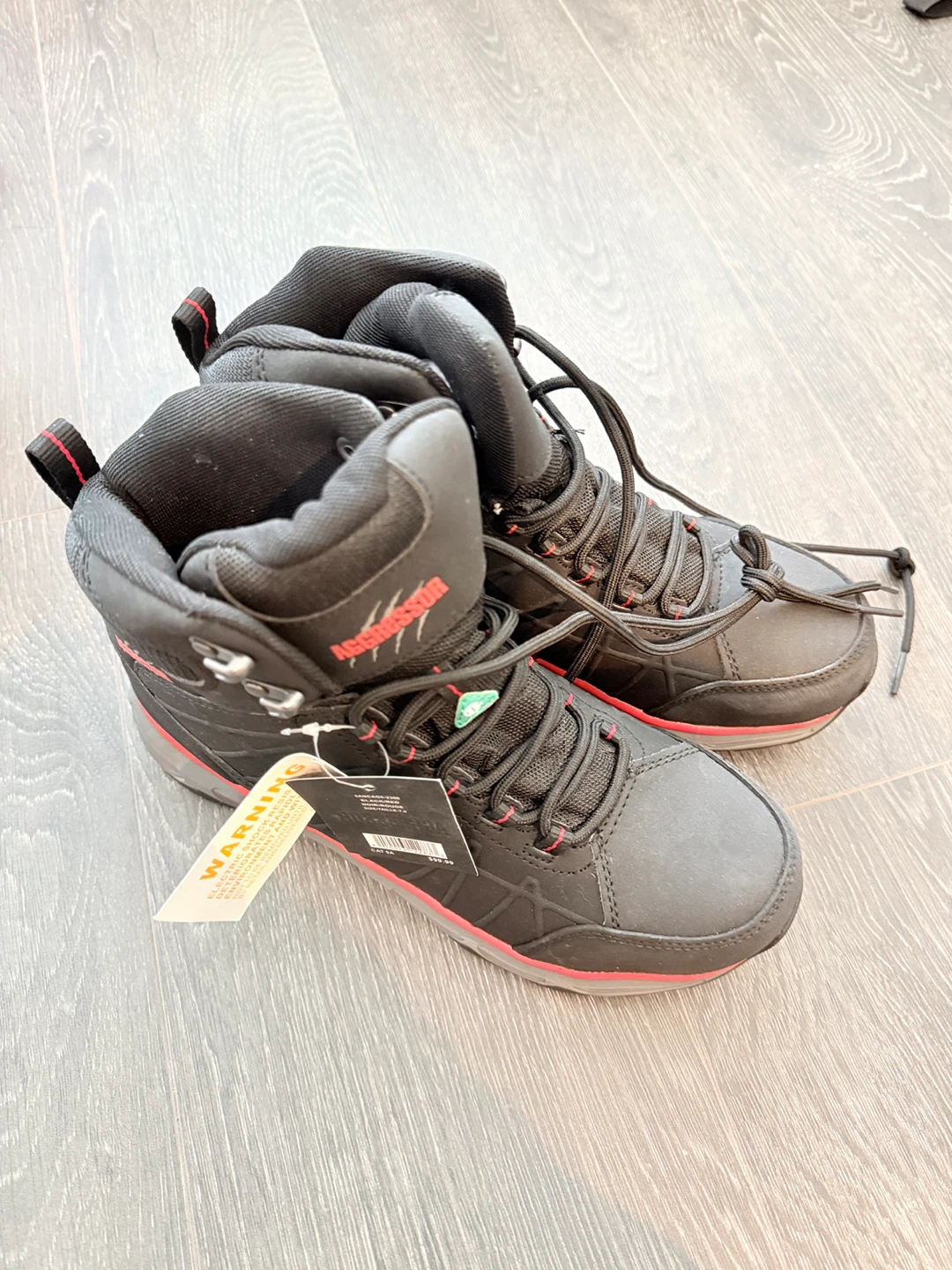 Arctic Shield Black/Red Winter Boots - Size 7.0 - photo 2