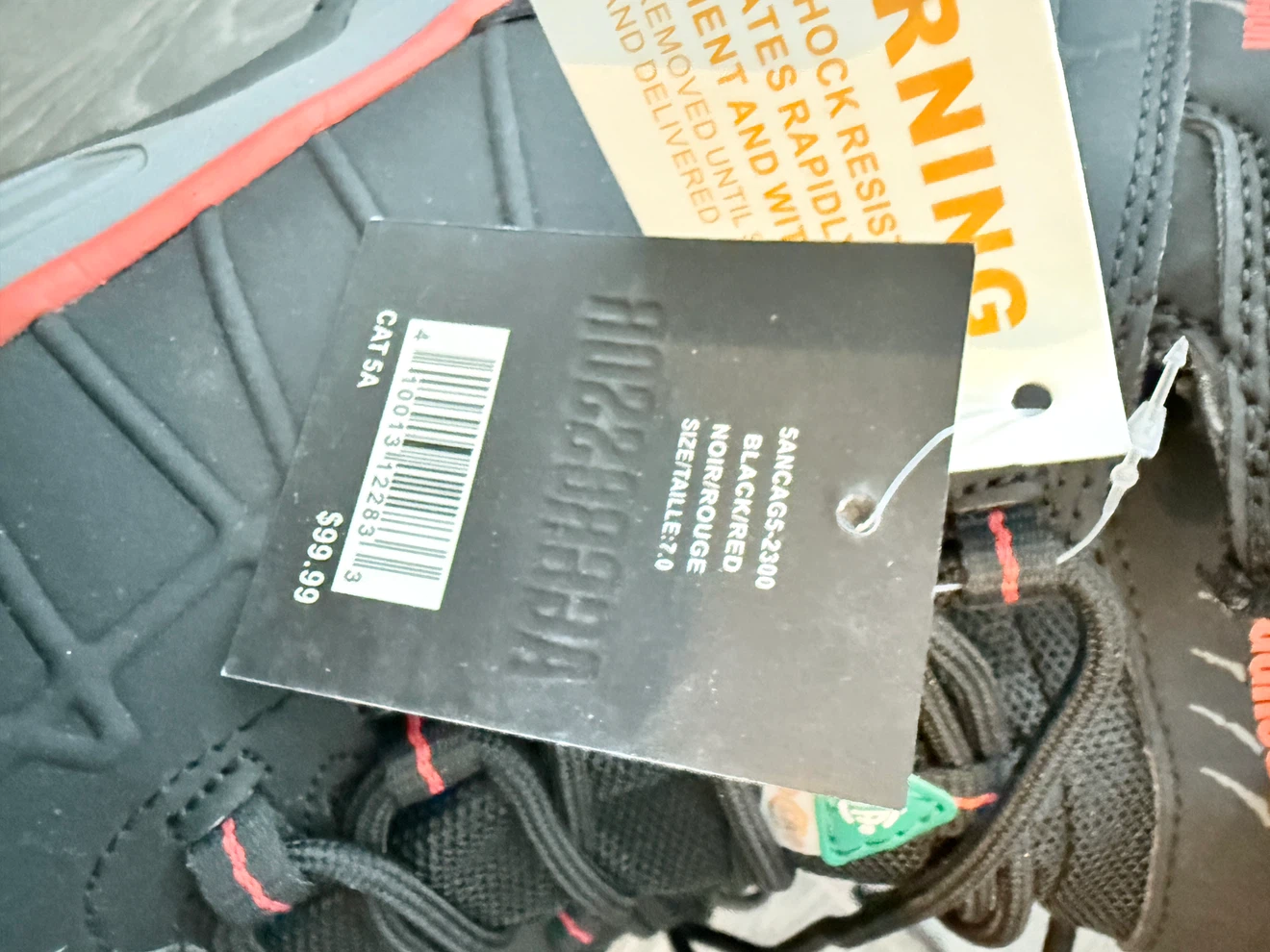 Arctic Shield Black/Red Winter Boots - Size 7.0 - photo 3