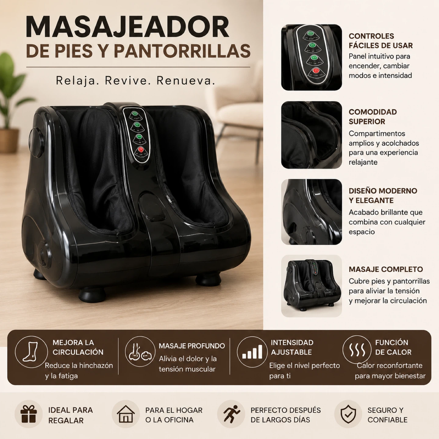 Foot and Calf Massager - photo 2