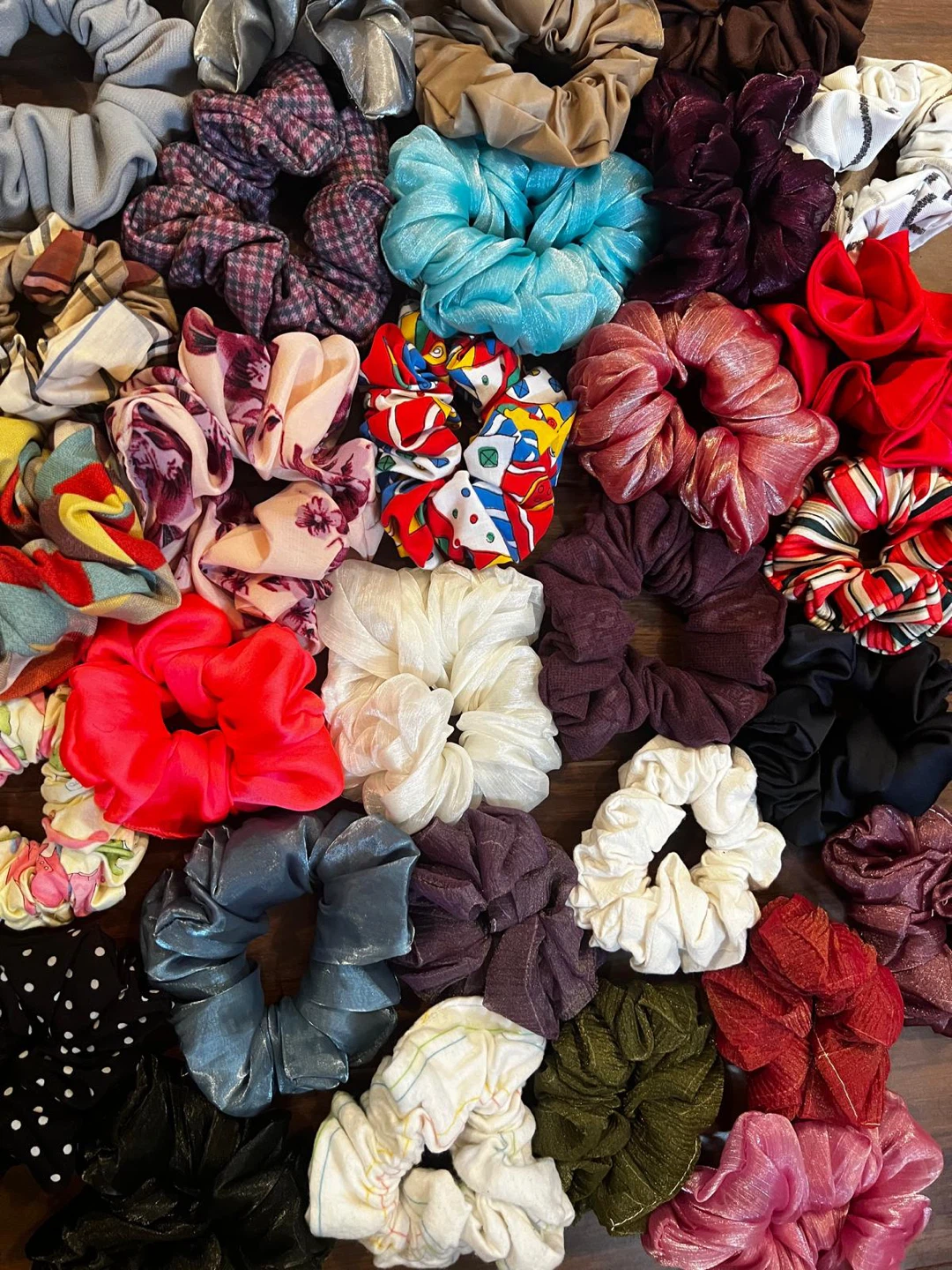 Handmade scrunchies-$5 each