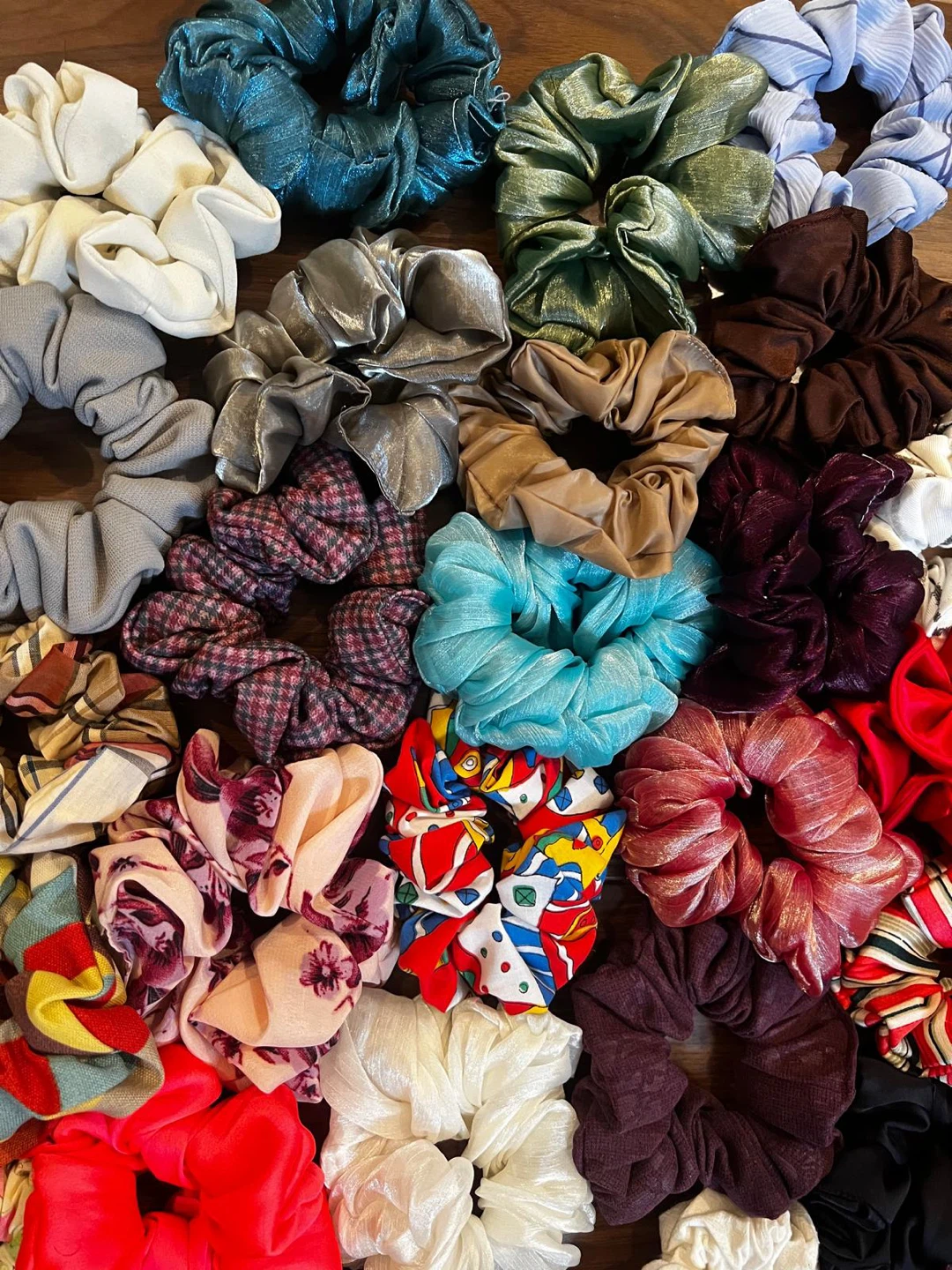 Handmade scrunchies-$5 each - photo 2