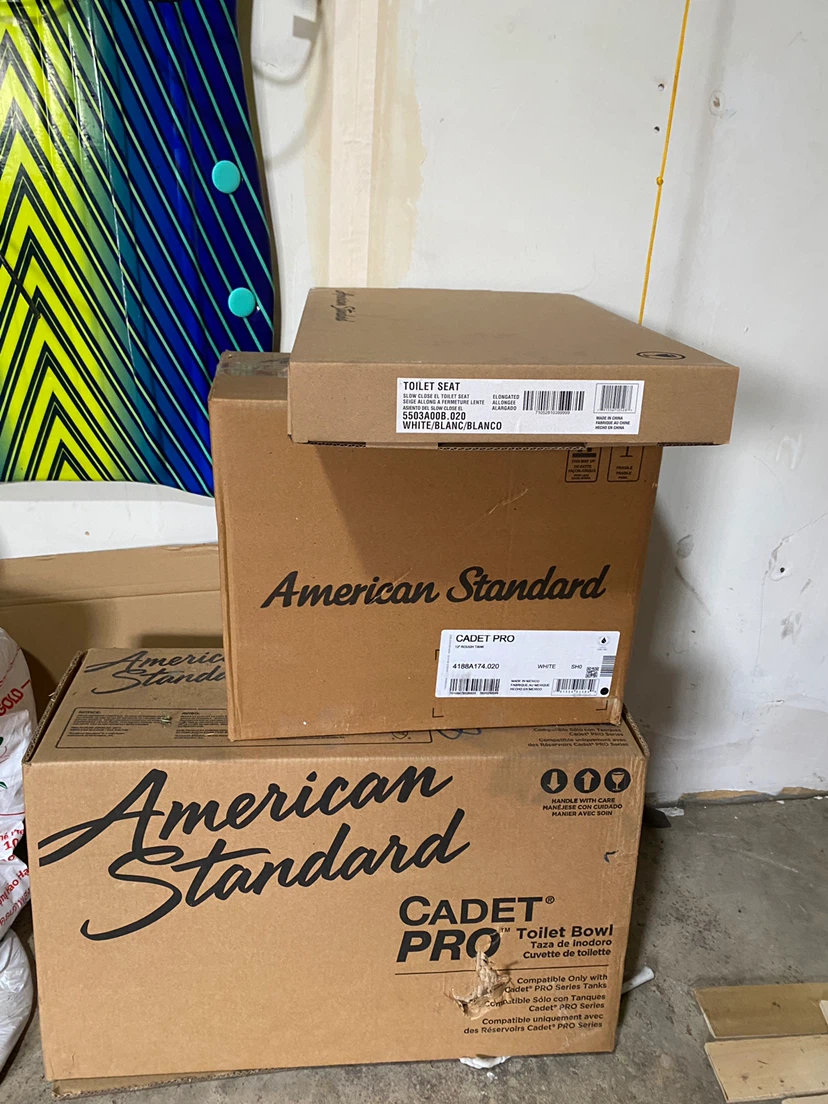 American Standard Cadet Pro Elongated Toilet Bowl
