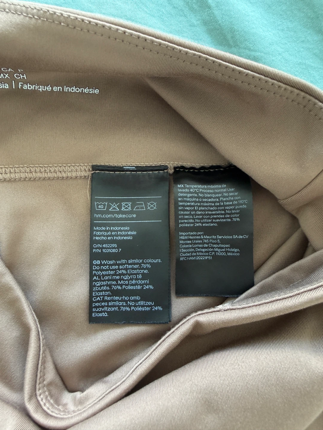 H&M Move Taupe Capris Size S - photo 3
