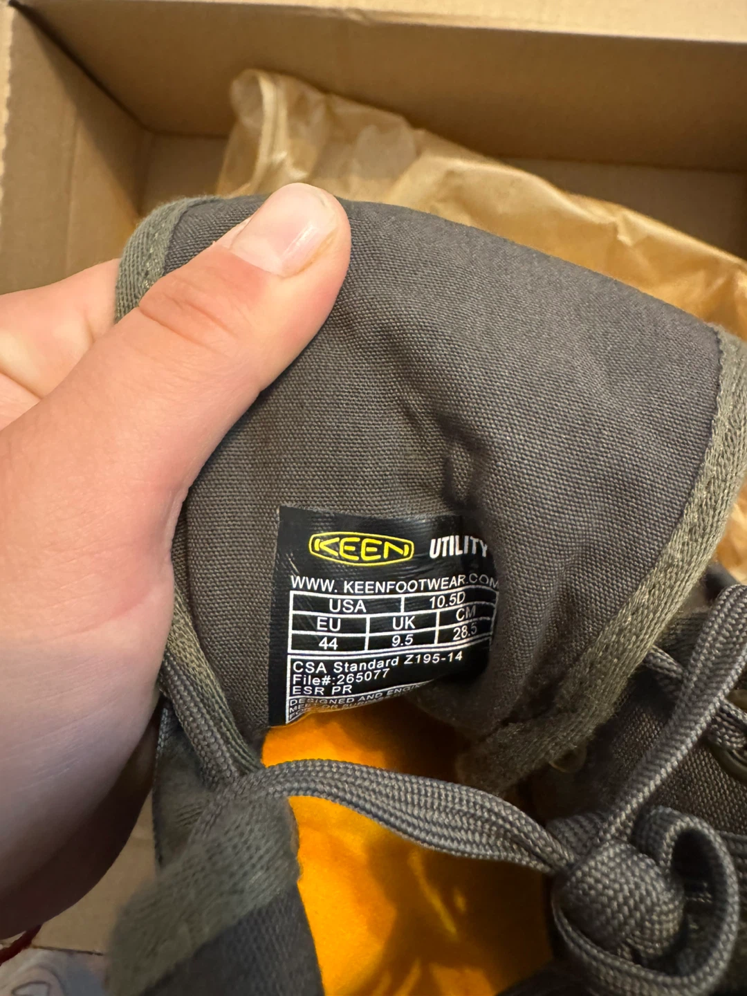 KEEN Utility Work Boots - Size 10.5 - photo 2