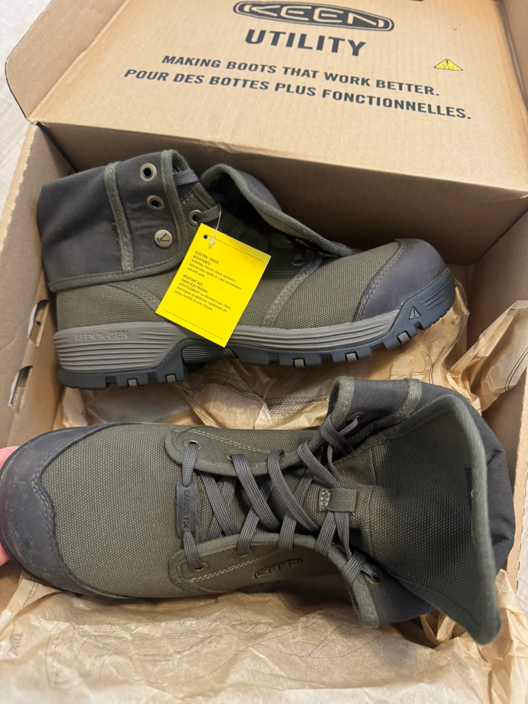 KEEN Utility Work Boots - Size 10.5 - photo 4