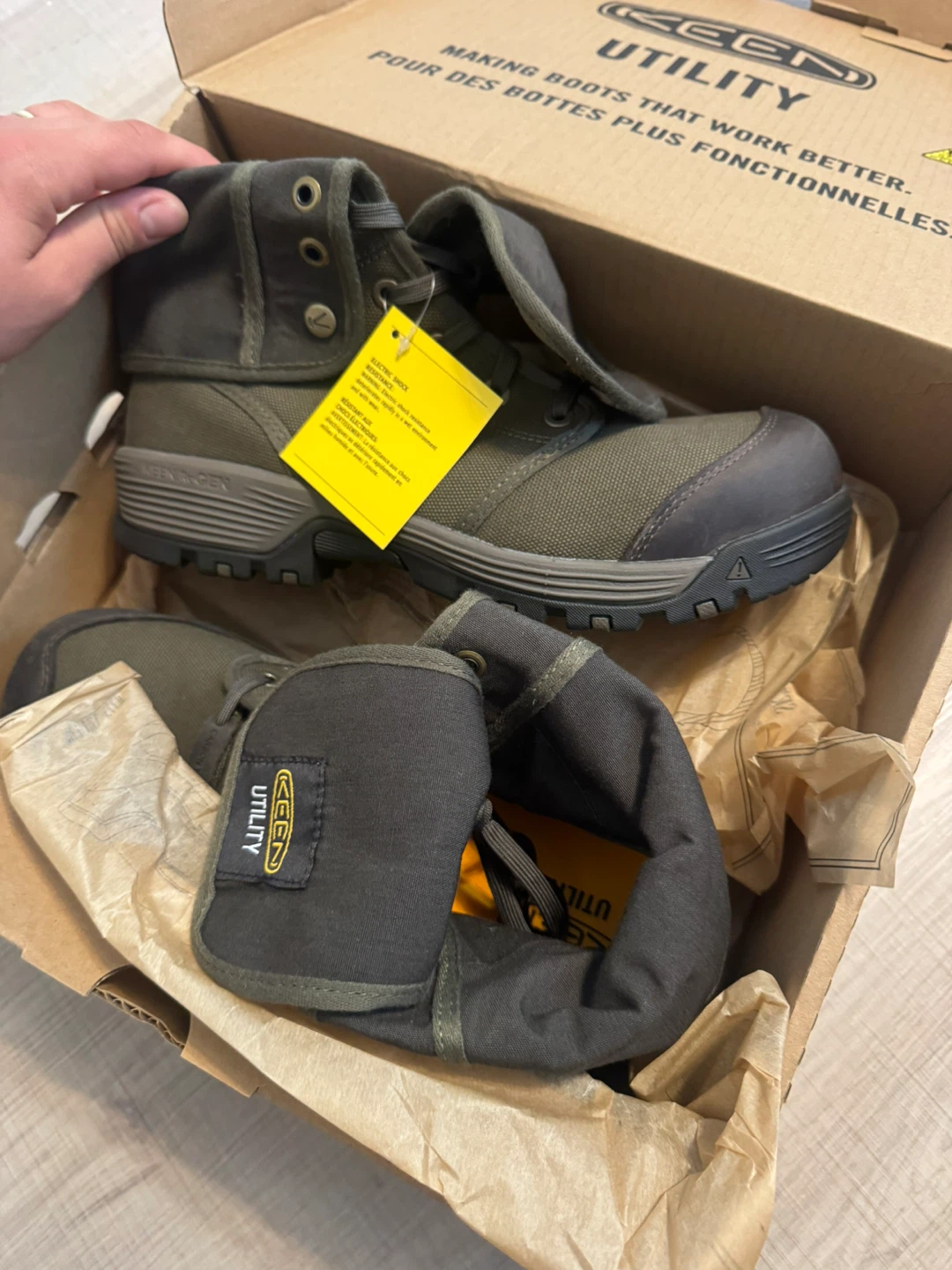 KEEN Utility Work Boots - Size 10.5 - photo 5