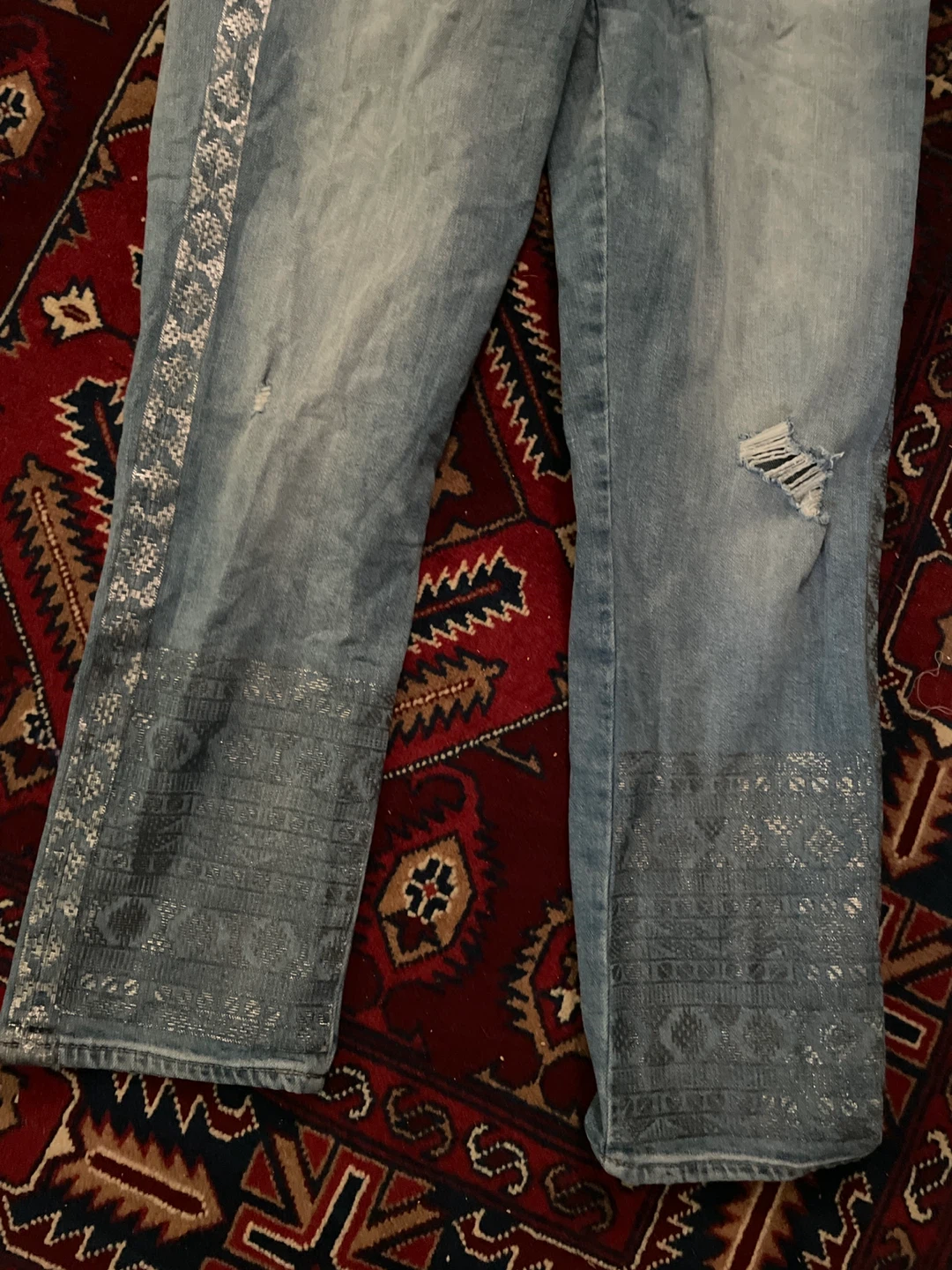 Lucky Brand Jeans with Embellished Pockets - photo 2