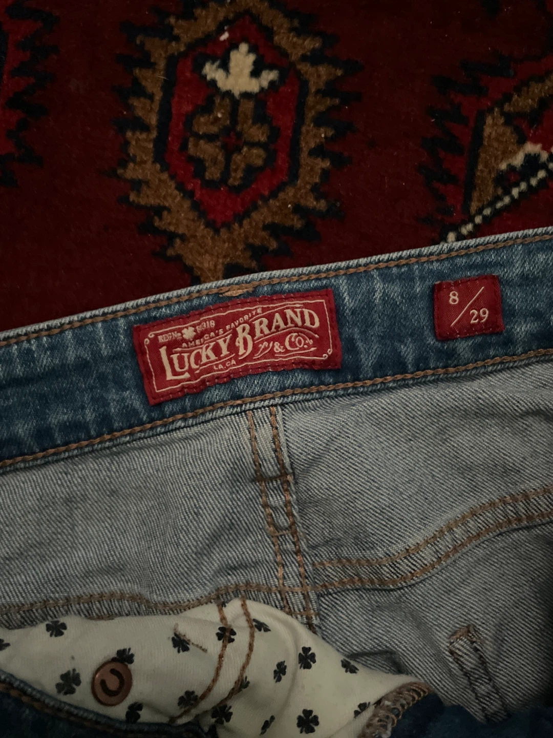 Lucky Brand Jeans with Embellished Pockets - photo 5