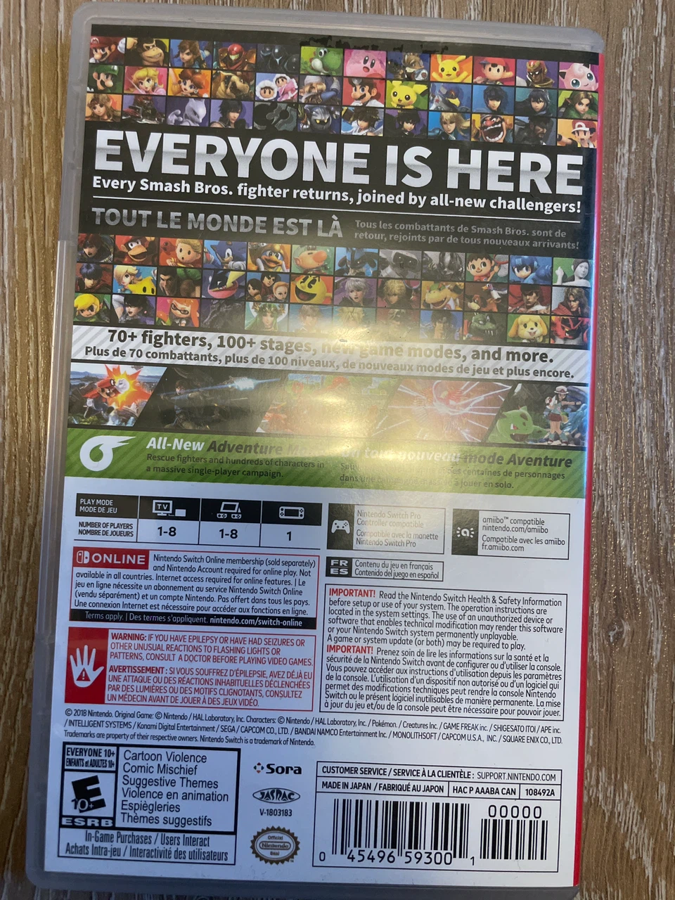 Nintendo Switch Super Smash Bros. Ultimate Game - photo 2