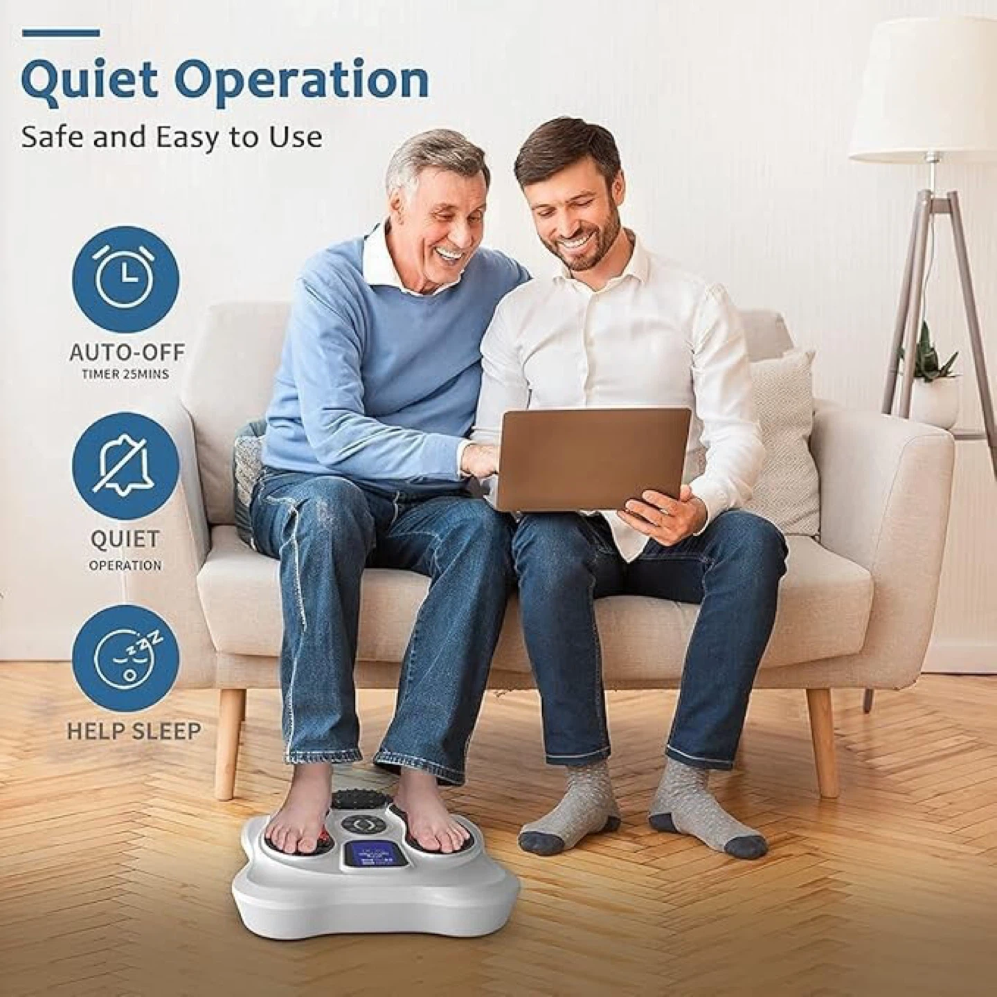 Foot Circulation Plus EMS & TENS Foot Nerve Muscle Massager - photo 3