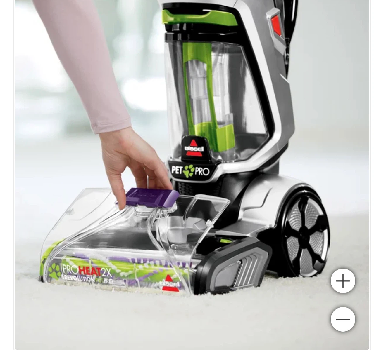Bissell ProHeat 2X Revolution Pet Pro Upright Carpet Cleaner - photo 3