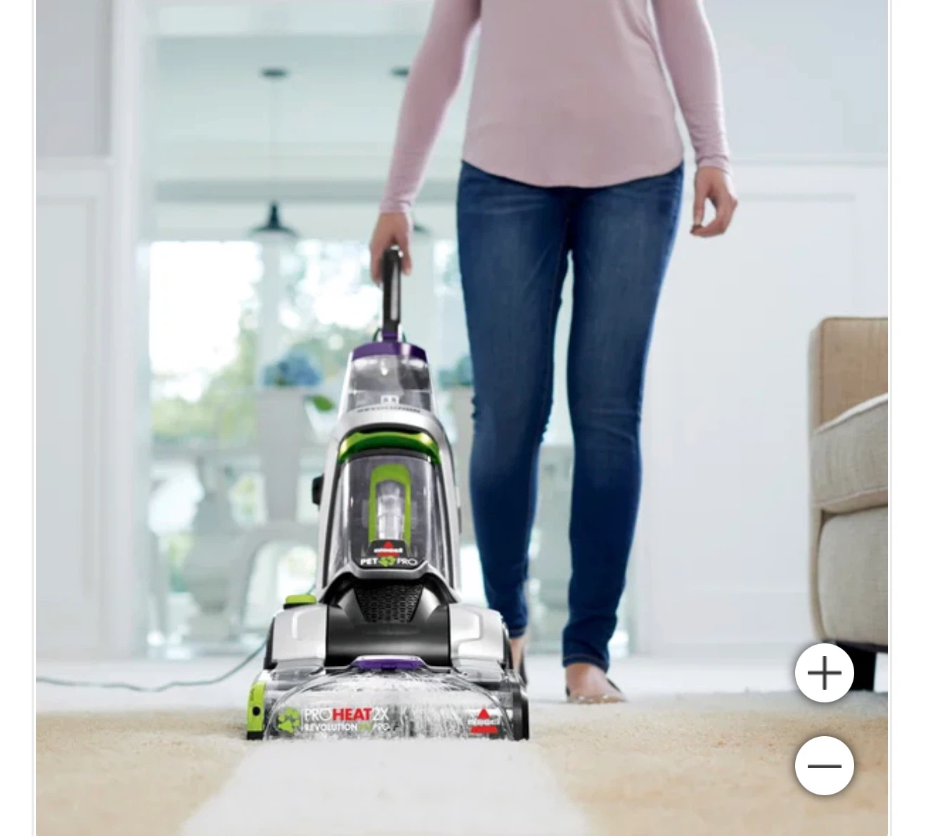 Bissell ProHeat 2X Revolution Pet Pro Upright Carpet Cleaner - photo 4