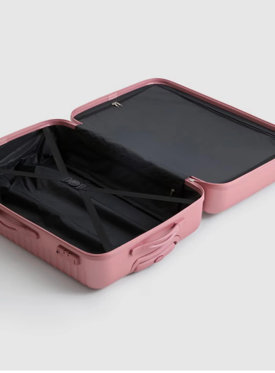 Large Pink Hardside Spinner Suitcase - photo 5