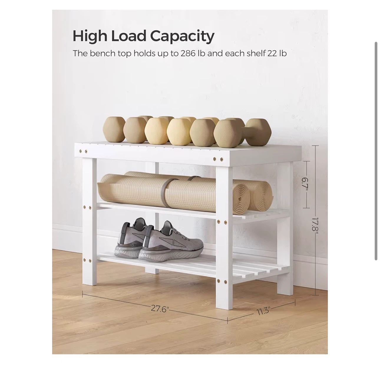 Shoe Rack Bench - photo 2