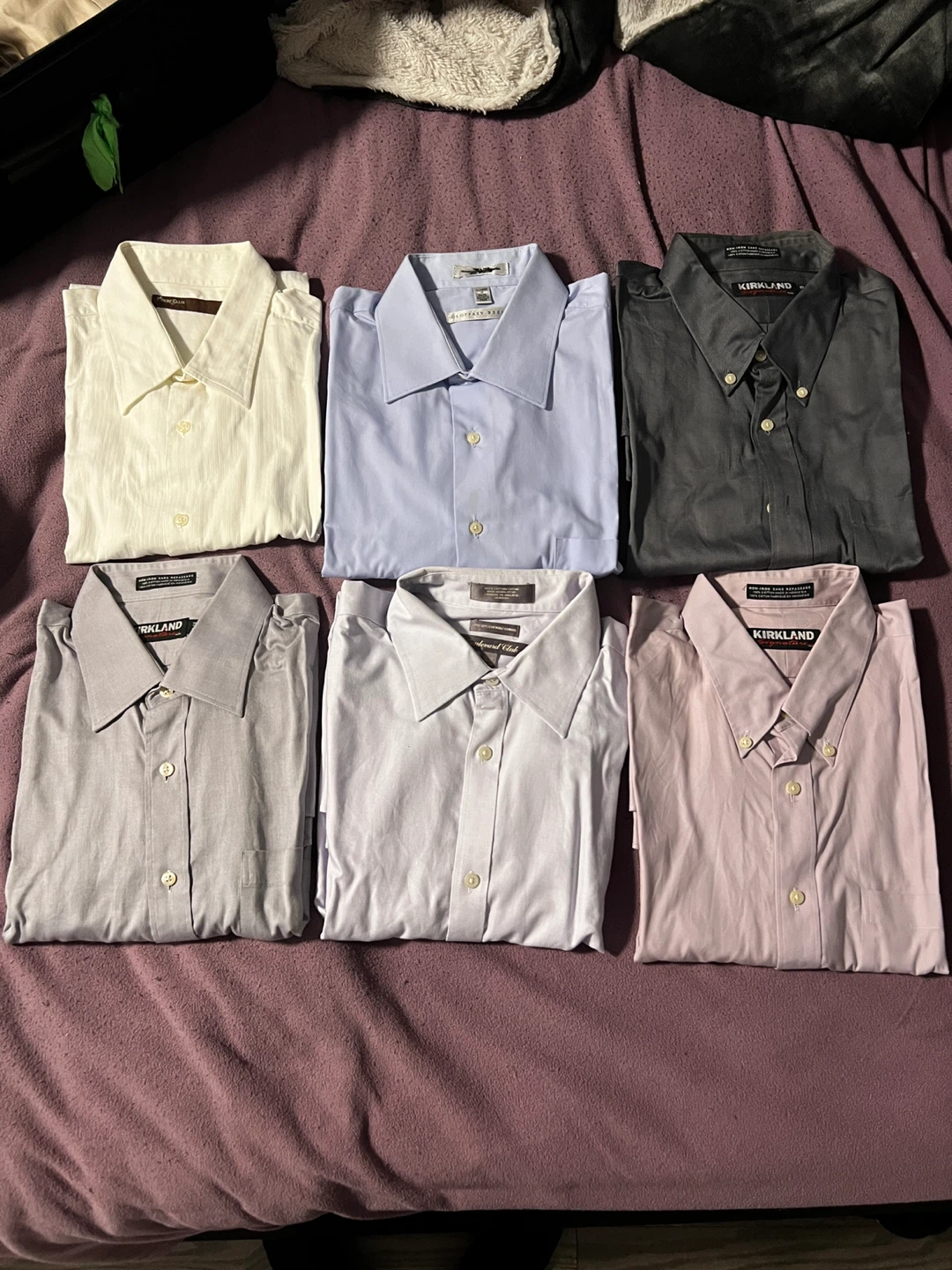 Assorted Men's Dress Shirts - Size X-LARGE